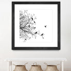 Bird I by GraphINC on GIANT ART - multicolor contemporary; animals