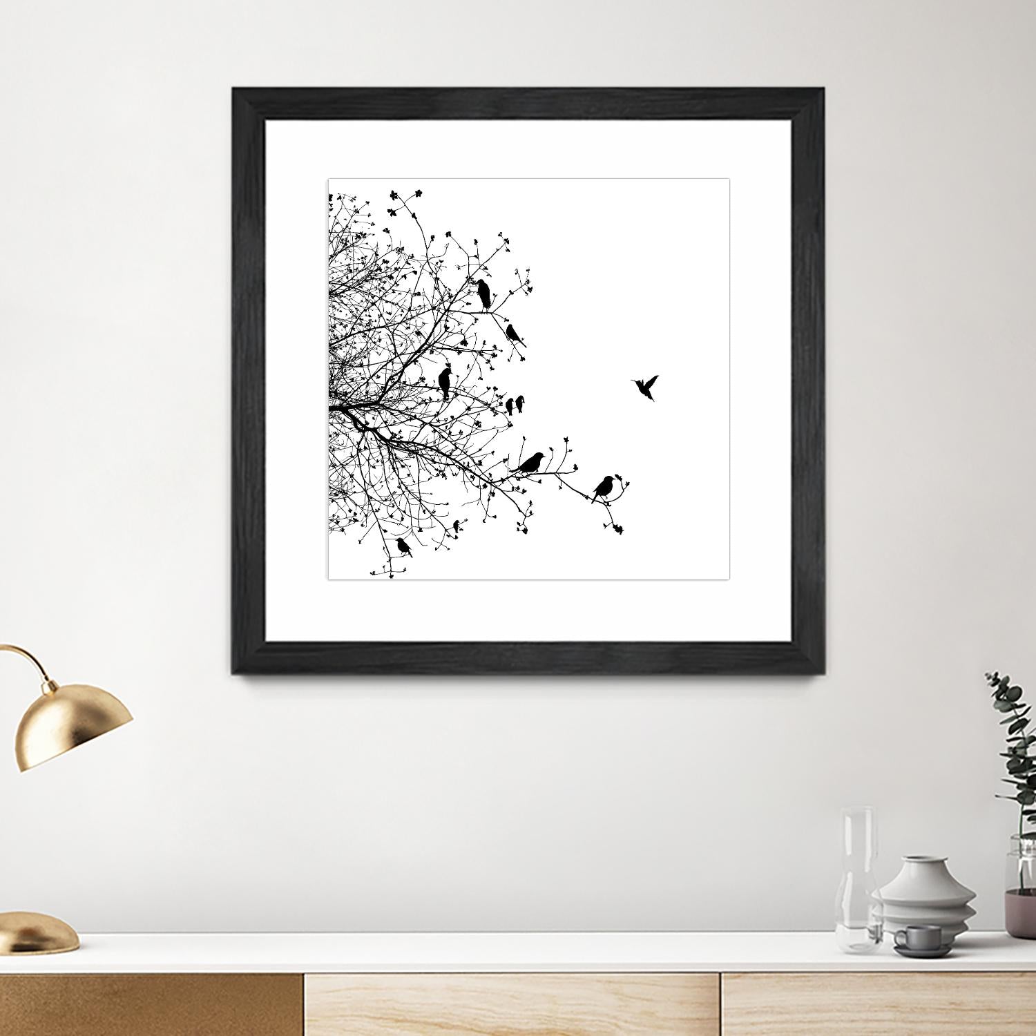 Bird I by GraphINC on GIANT ART - multicolor contemporary; animals