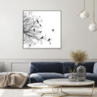 Bird I by GraphINC on GIANT ART - multicolor contemporary; animals