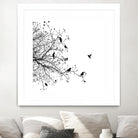 Bird I by GraphINC on GIANT ART - multicolor contemporary; animals