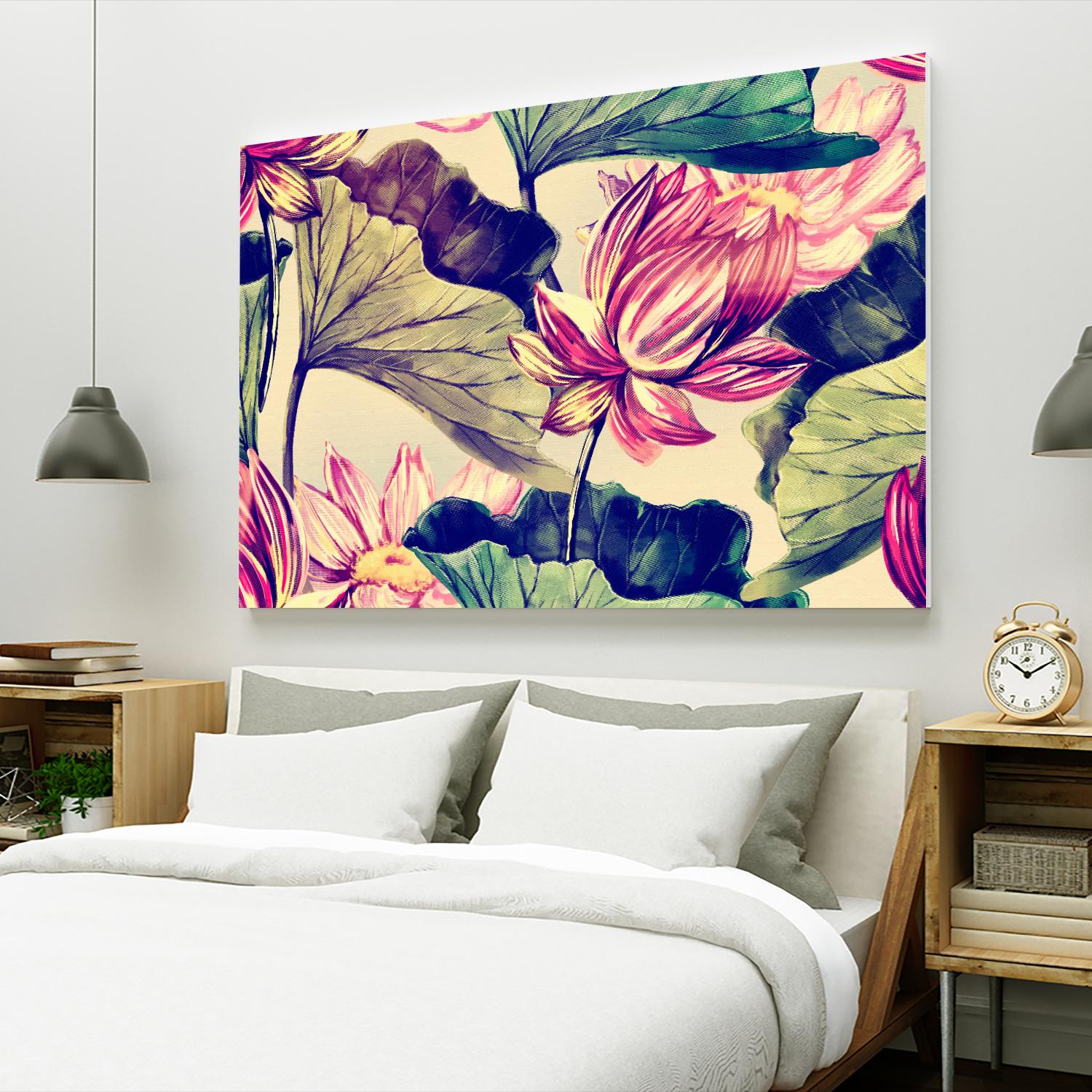 Water Lily by Incado on GIANT ART - multicolor floral/still life; design/type