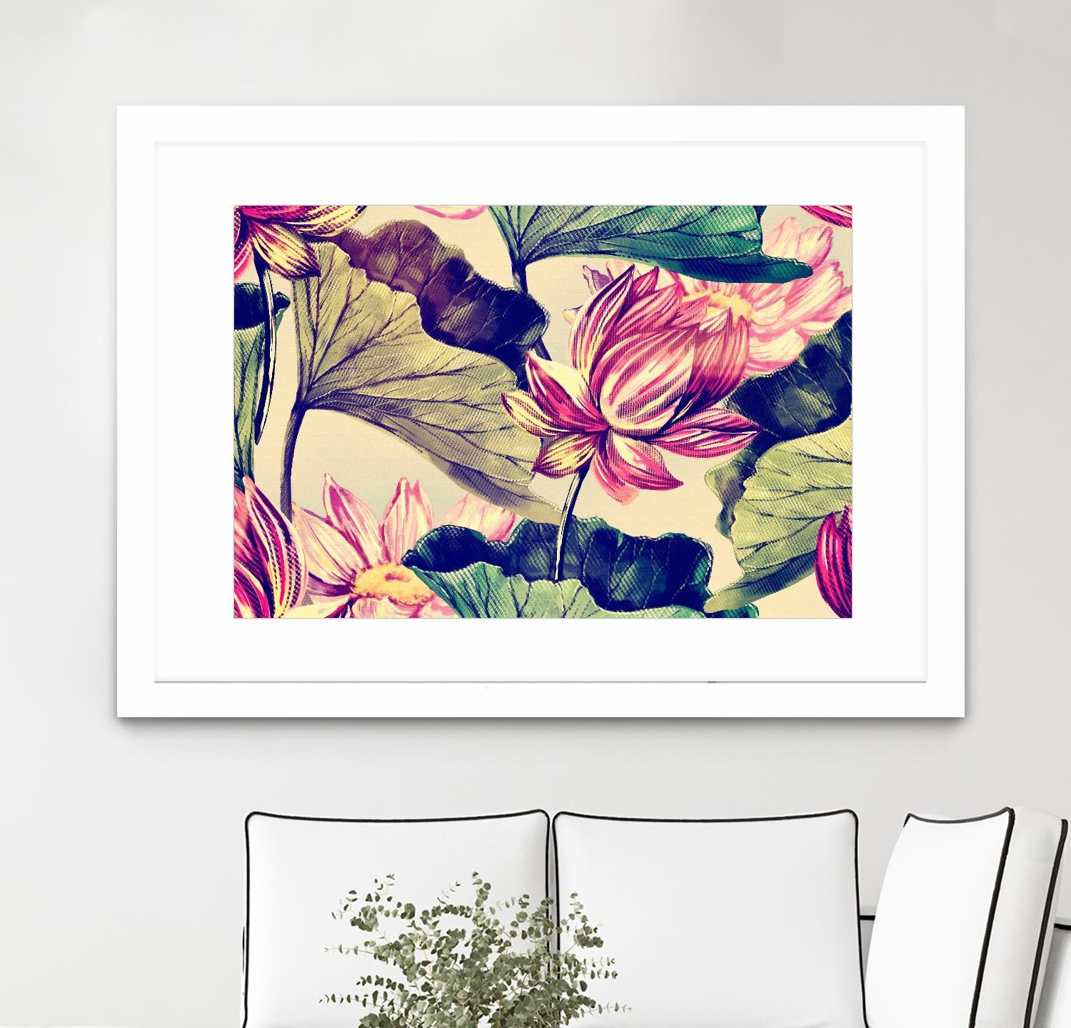 Water Lily by Incado on GIANT ART - multicolor floral/still life; design/type
