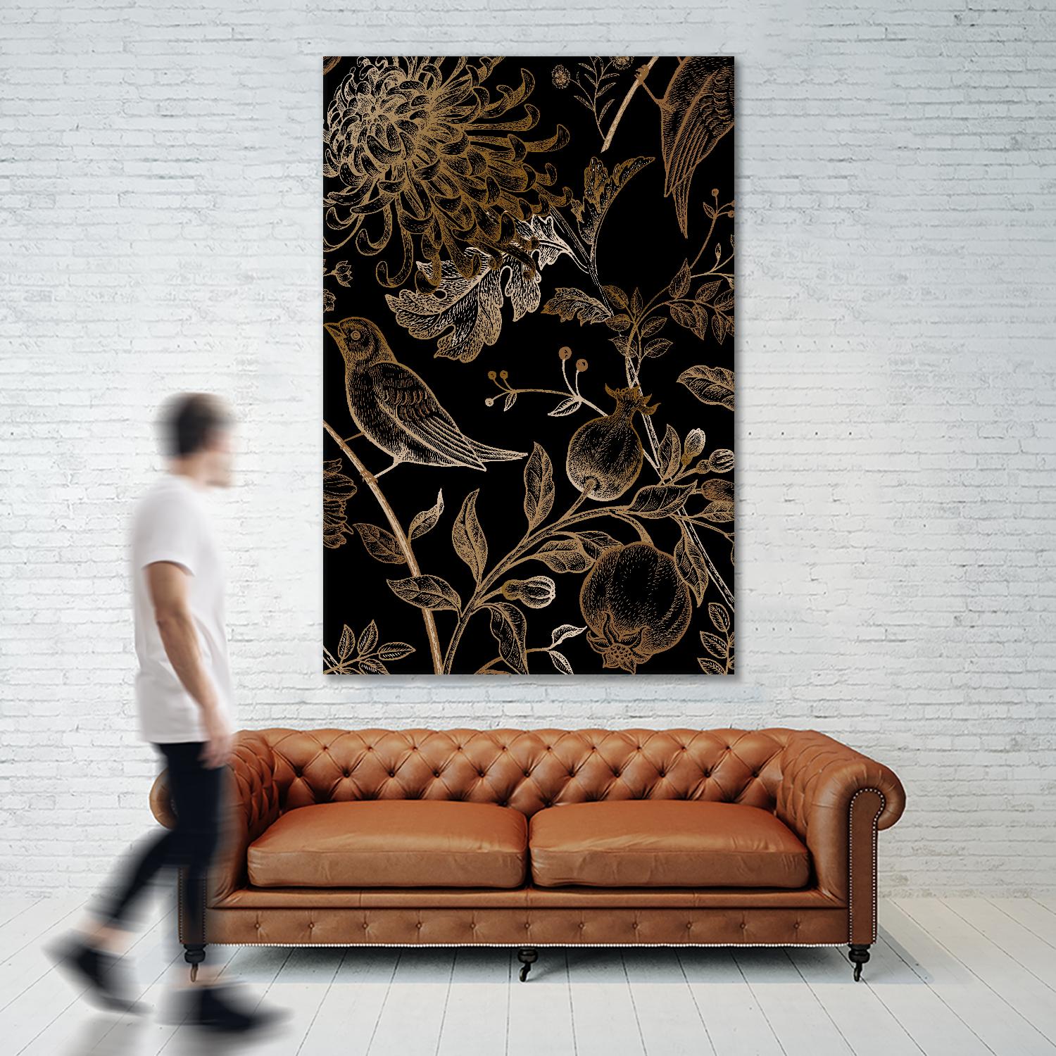 Nordic Victorian I by Incado on GIANT ART - multicolor floral/still life; design/type