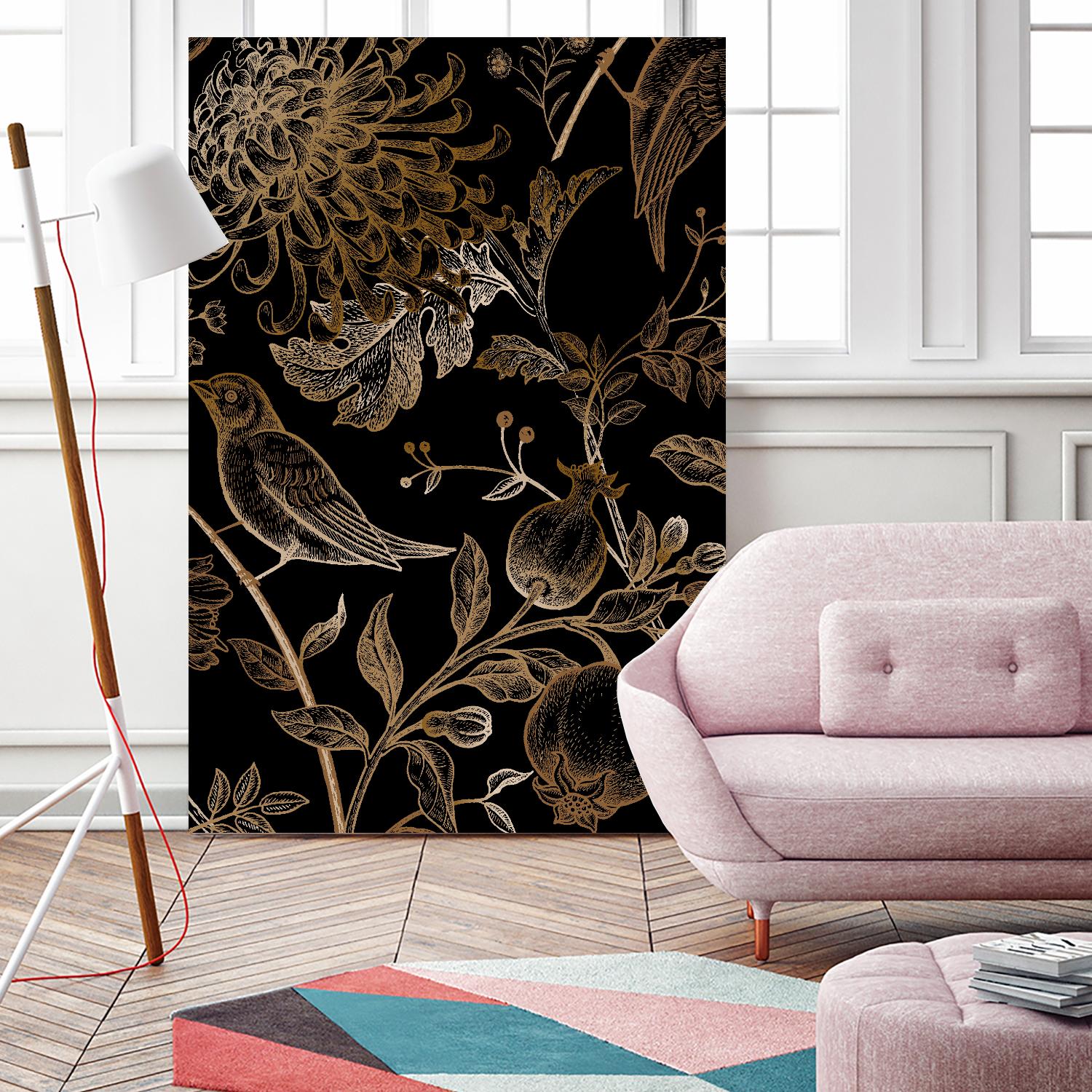 Nordic Victorian I by Incado on GIANT ART - multicolor floral/still life; design/type