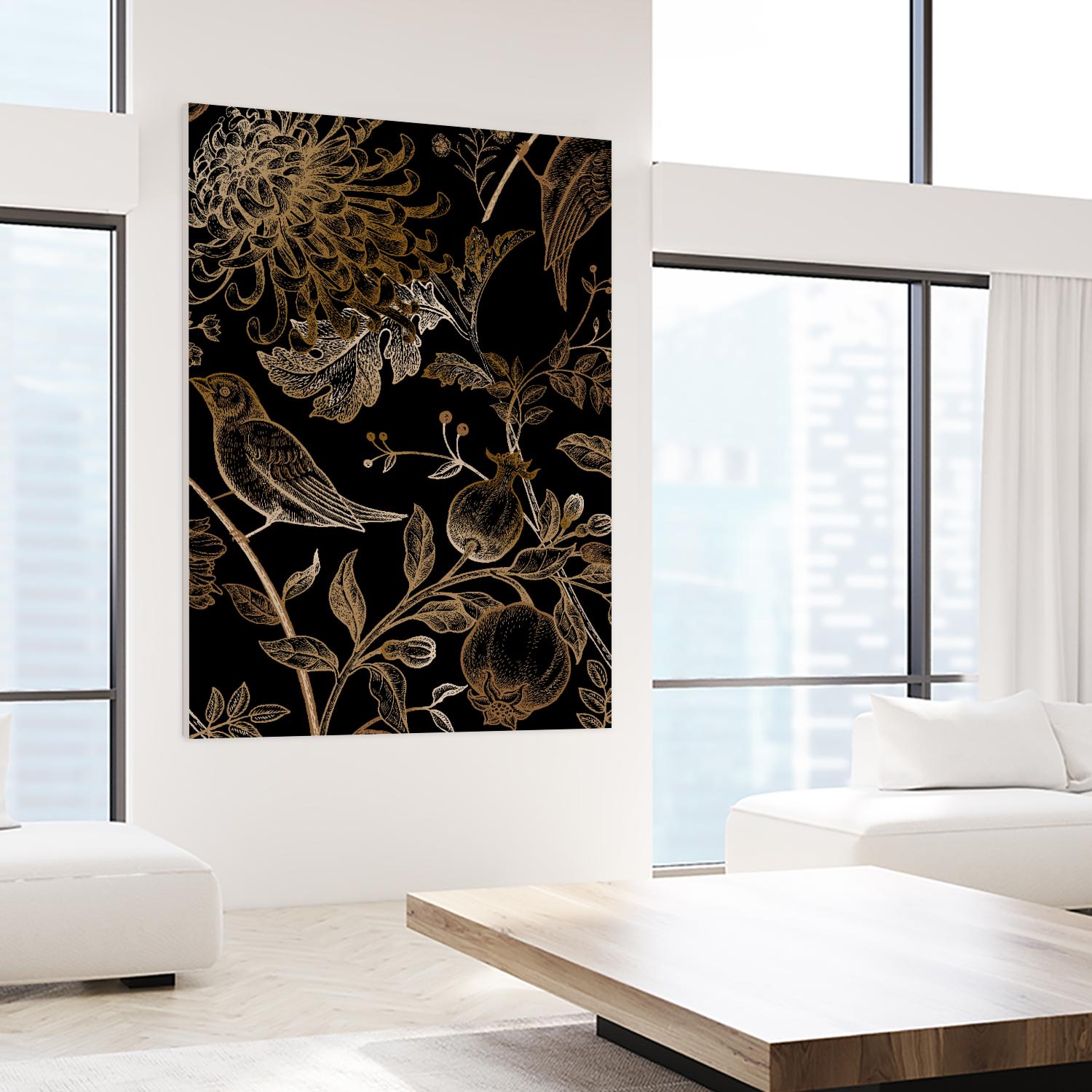 Nordic Victorian I by Incado on GIANT ART - multicolor floral/still life; design/type