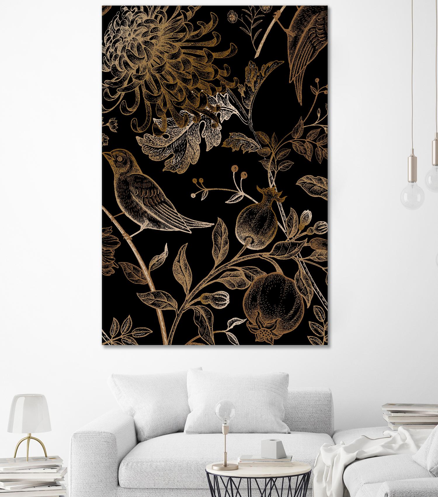 Nordic Victorian I by Incado on GIANT ART - multicolor floral/still life; design/type