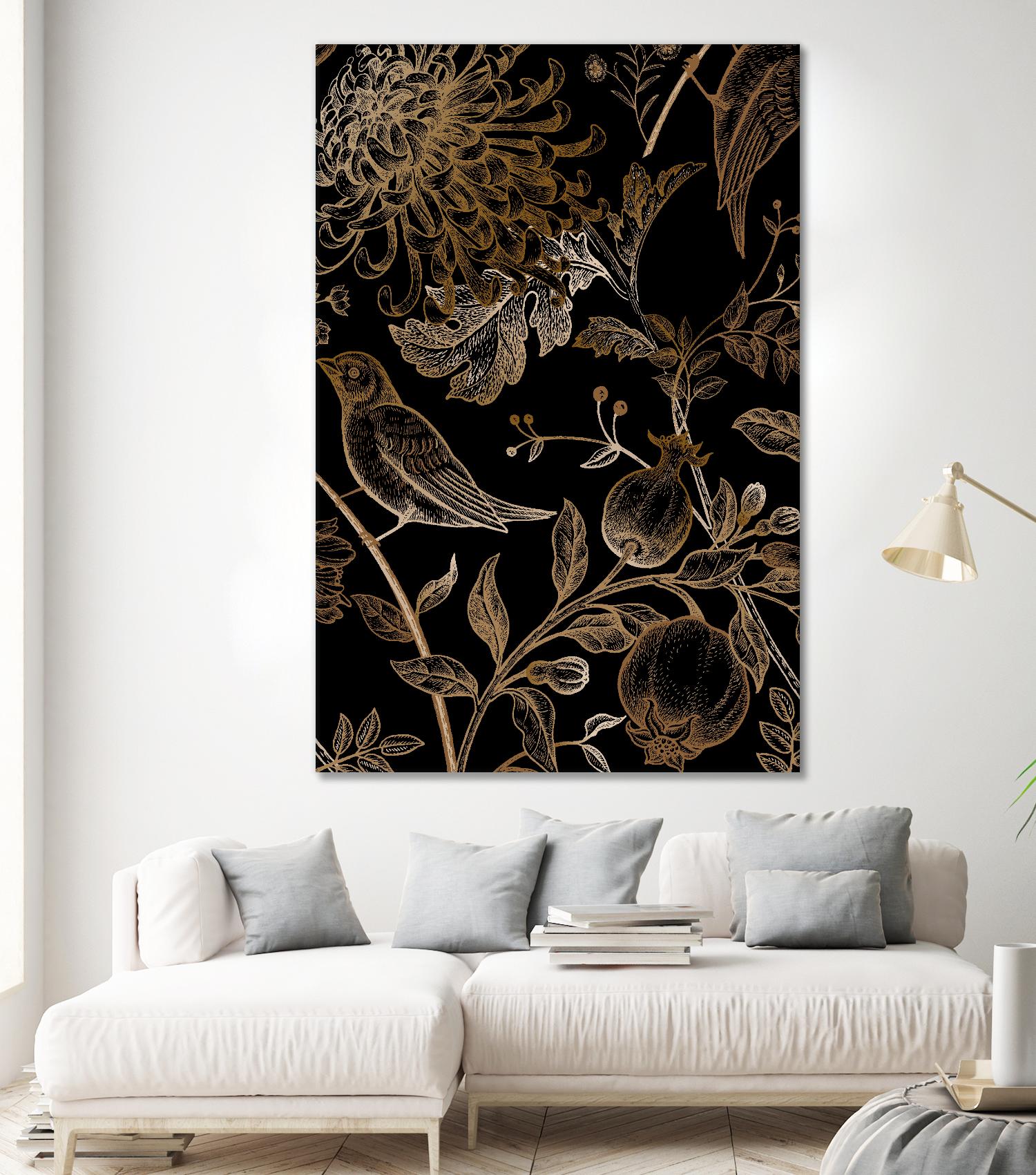Nordic Victorian I by Incado on GIANT ART - multicolor floral/still life; design/type