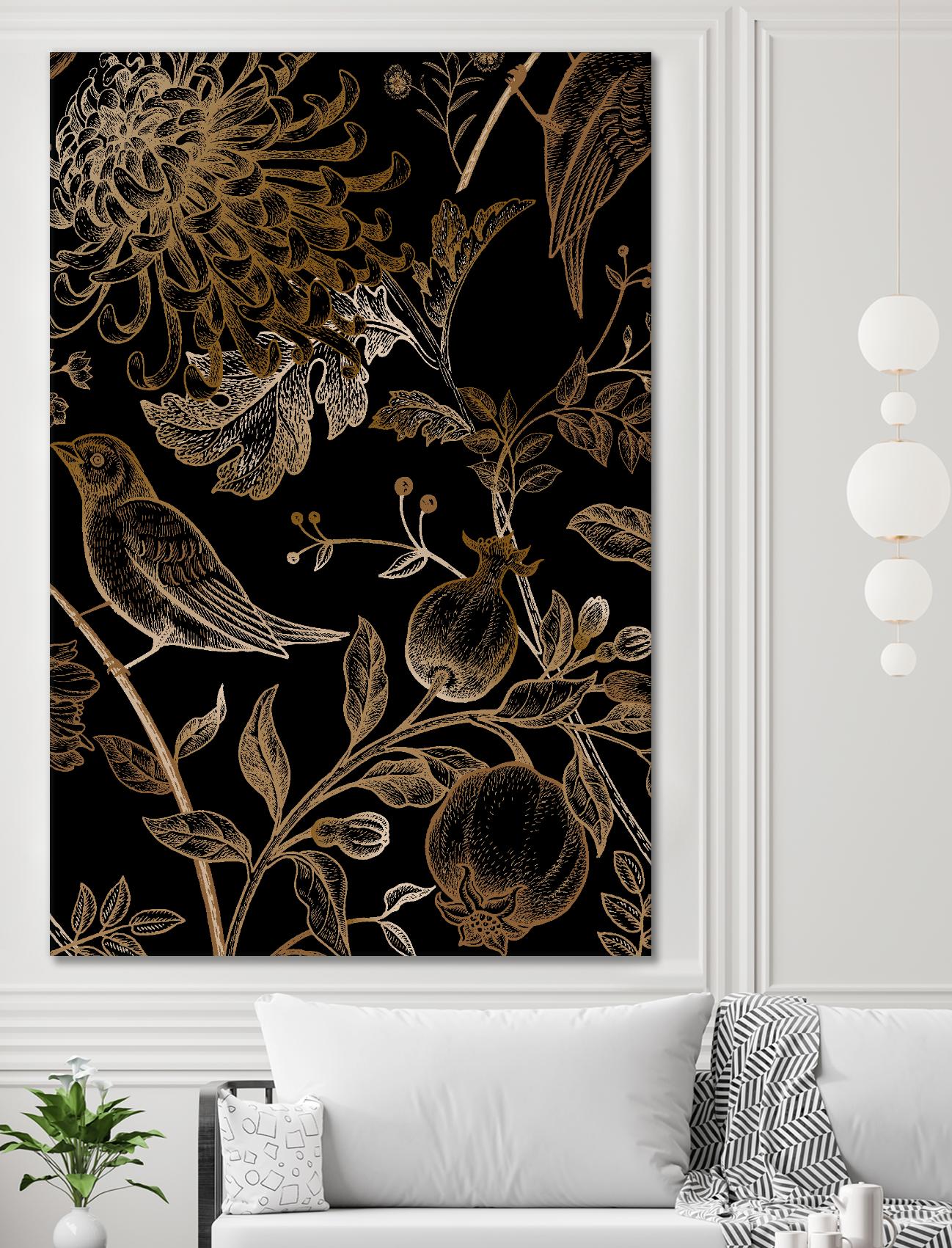 Nordic Victorian I by Incado on GIANT ART - multicolor floral/still life; design/type