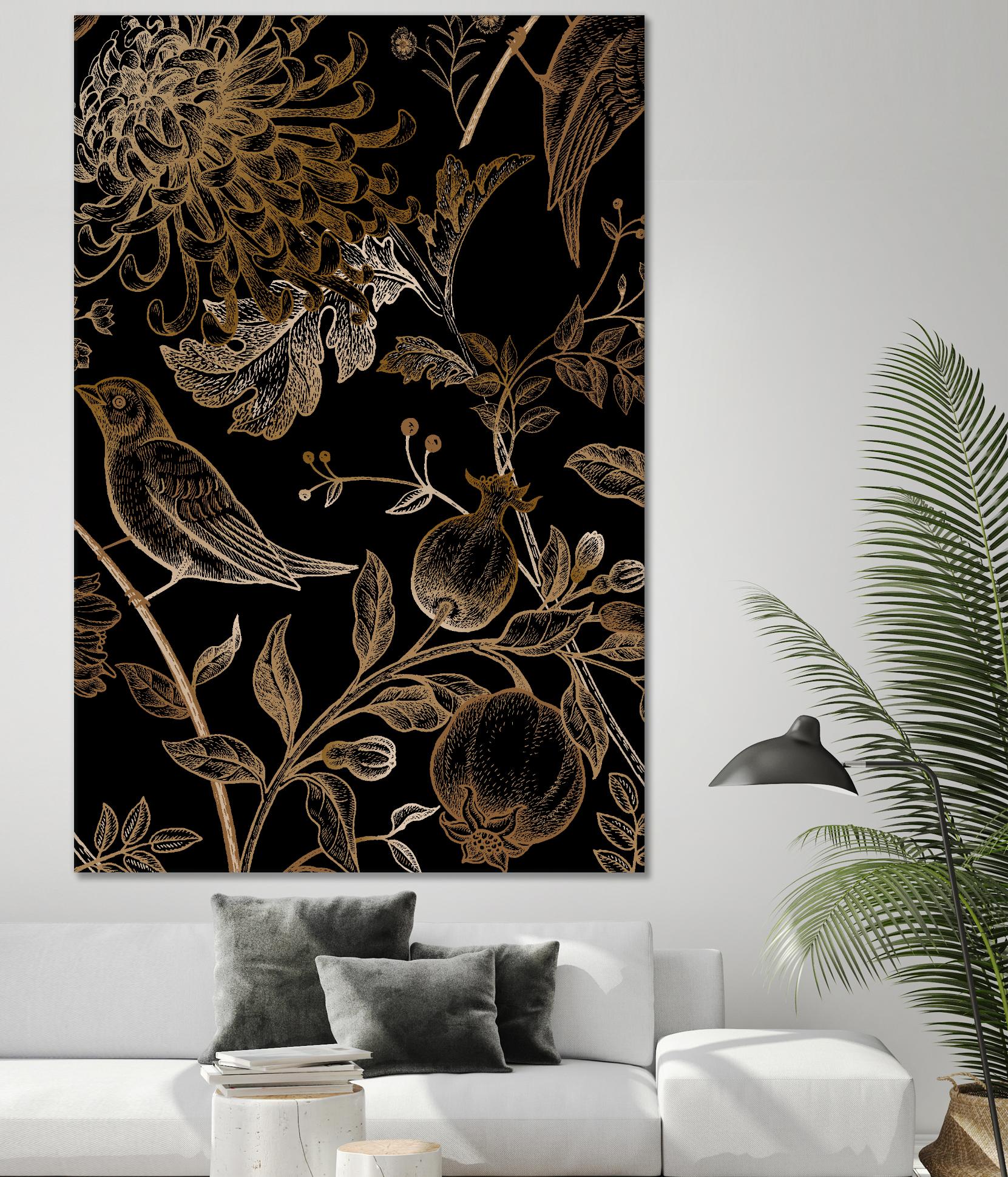 Nordic Victorian I by Incado on GIANT ART - multicolor floral/still life; design/type