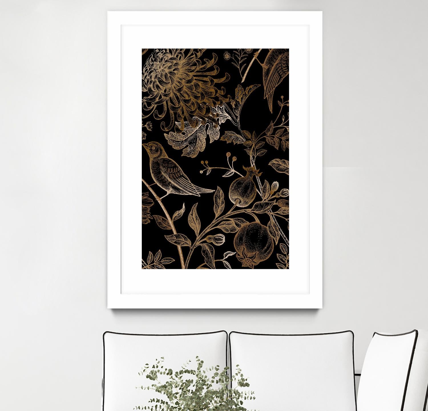 Nordic Victorian I by Incado on GIANT ART - multicolor floral/still life; design/type