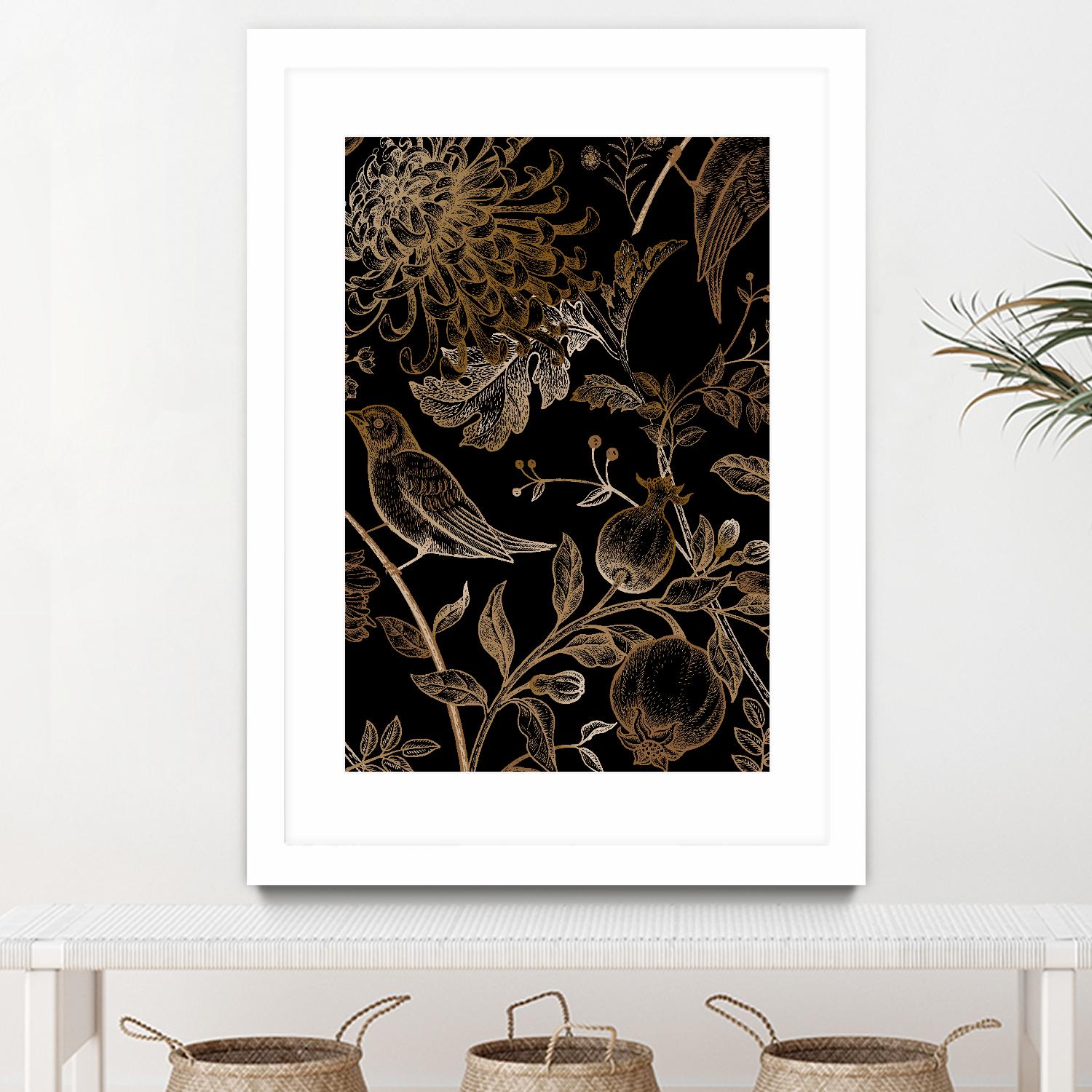Nordic Victorian I by Incado on GIANT ART - multicolor floral/still life; design/type
