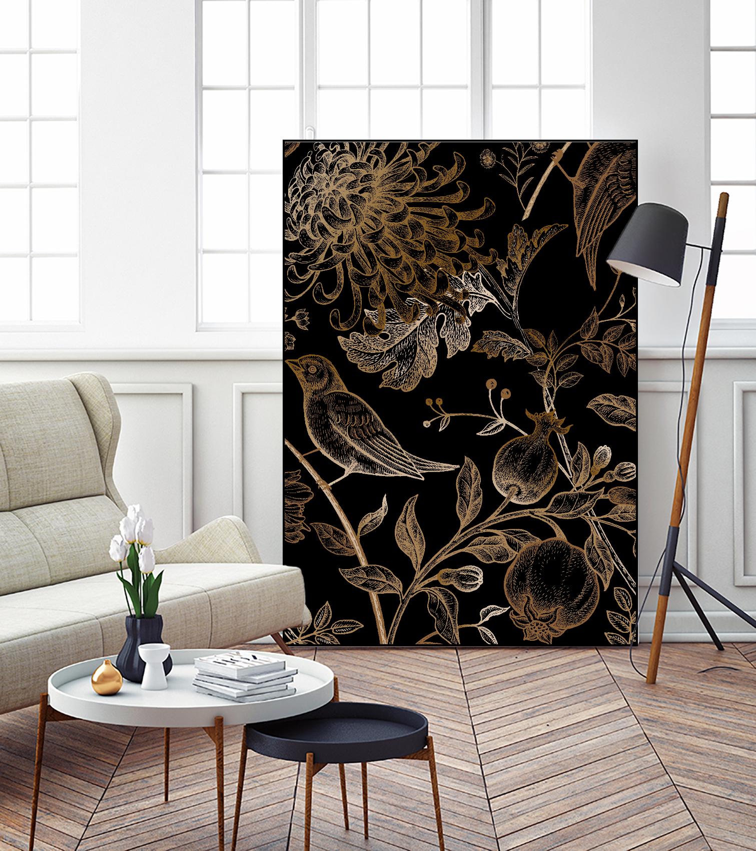 Nordic Victorian I by Incado on GIANT ART - multicolor floral/still life; design/type
