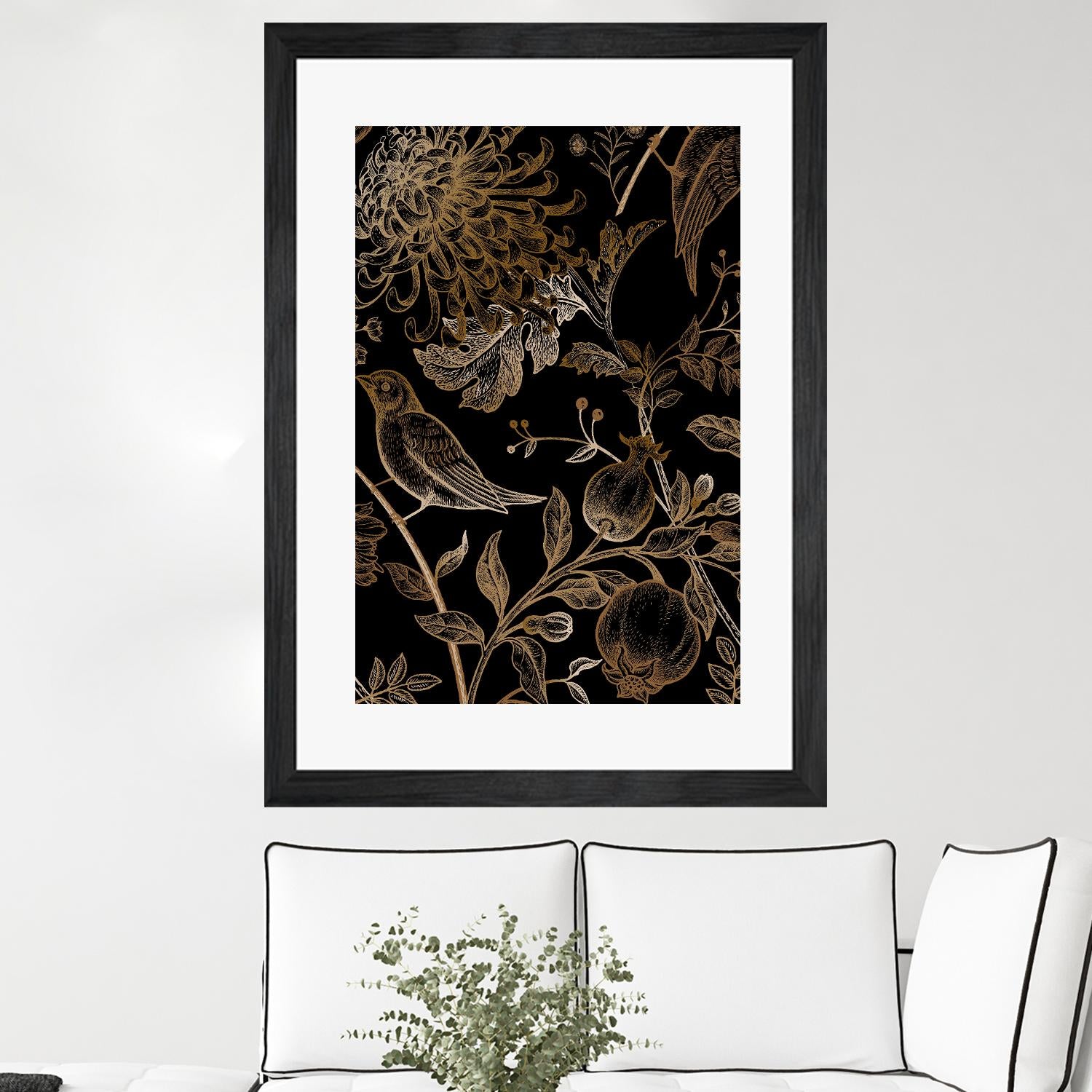 Nordic Victorian I by Incado on GIANT ART - multicolor floral/still life; design/type