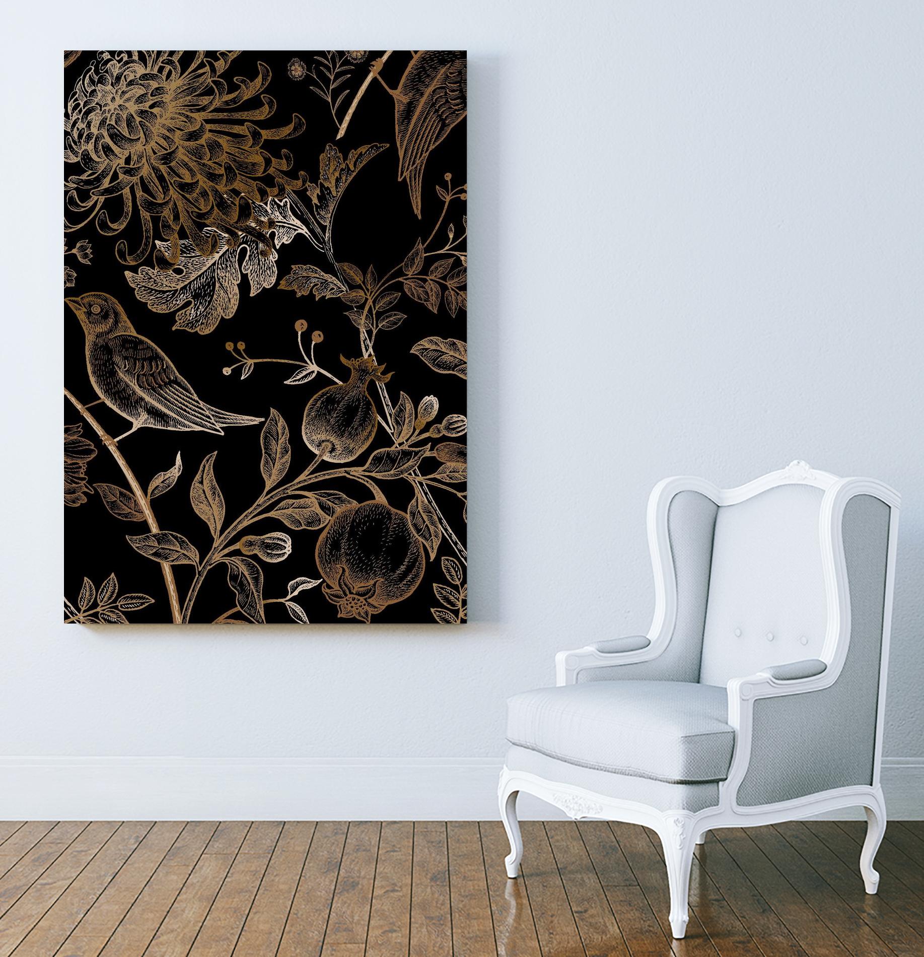 Nordic Victorian I by Incado on GIANT ART - multicolor floral/still life; design/type