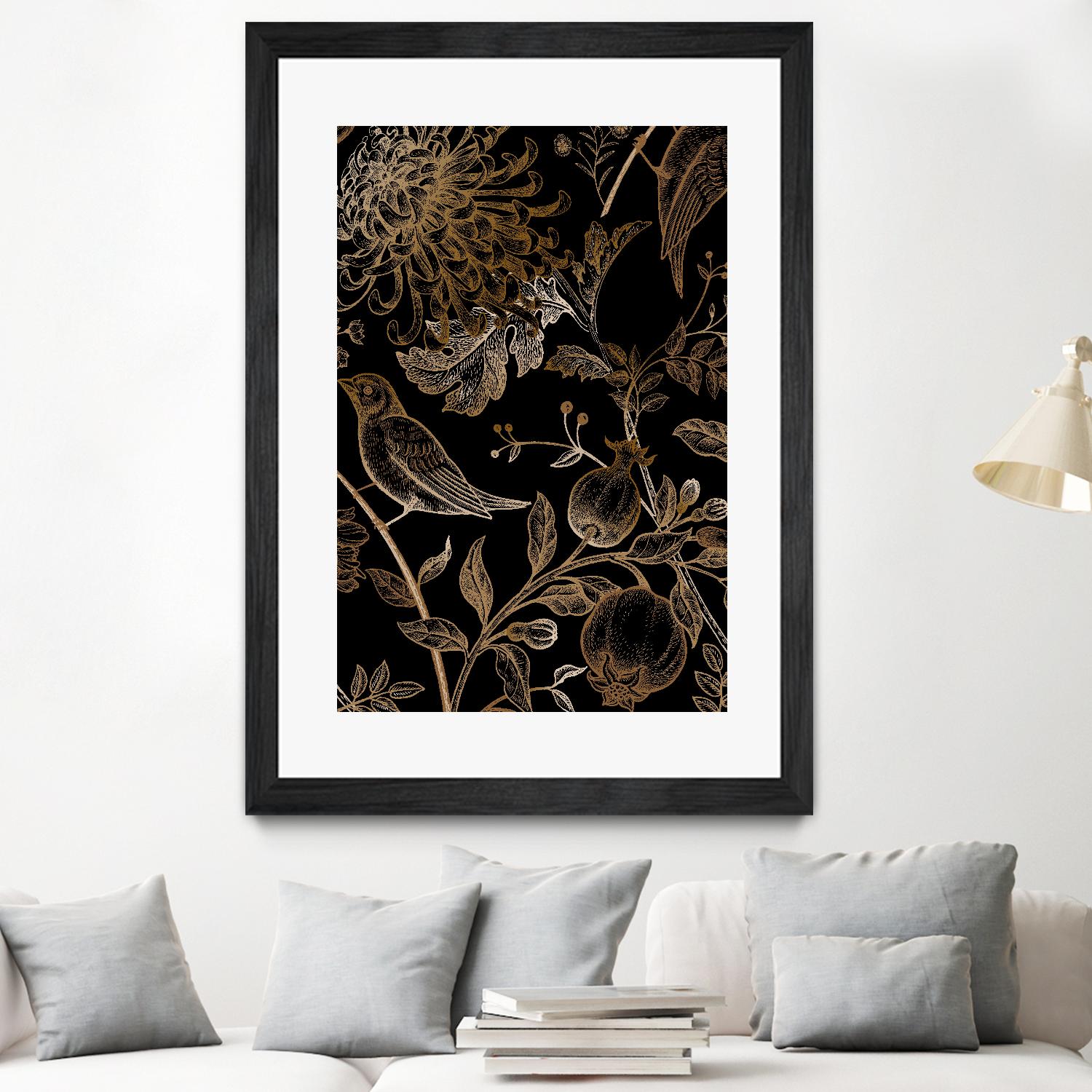 Nordic Victorian I by Incado on GIANT ART - multicolor floral/still life; design/type
