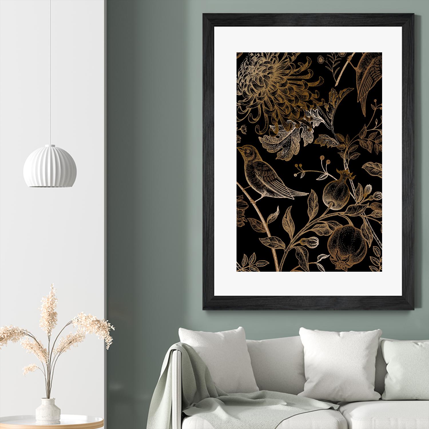Nordic Victorian I by Incado on GIANT ART - multicolor floral/still life; design/type