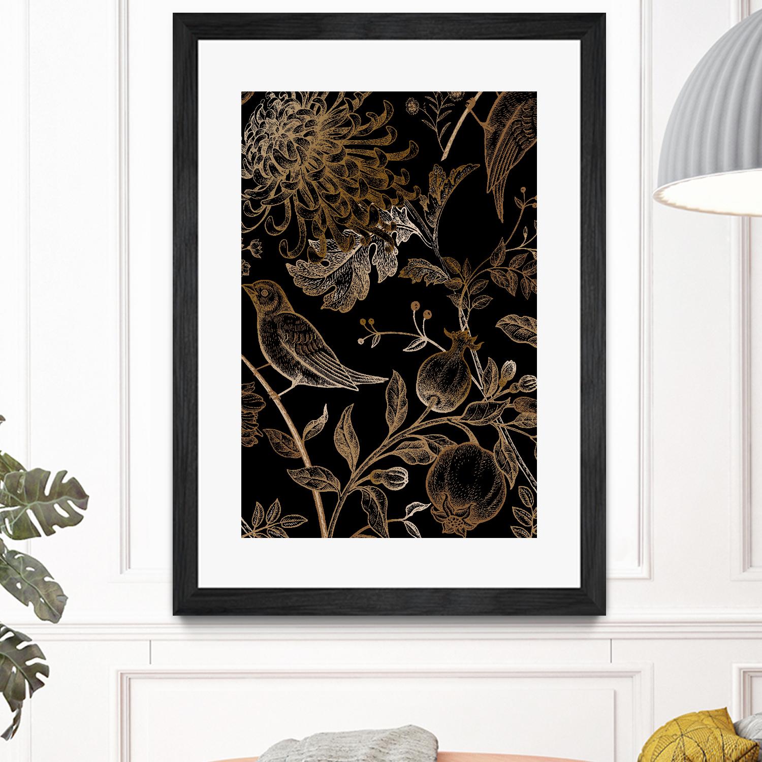 Nordic Victorian I by Incado on GIANT ART - multicolor floral/still life; design/type