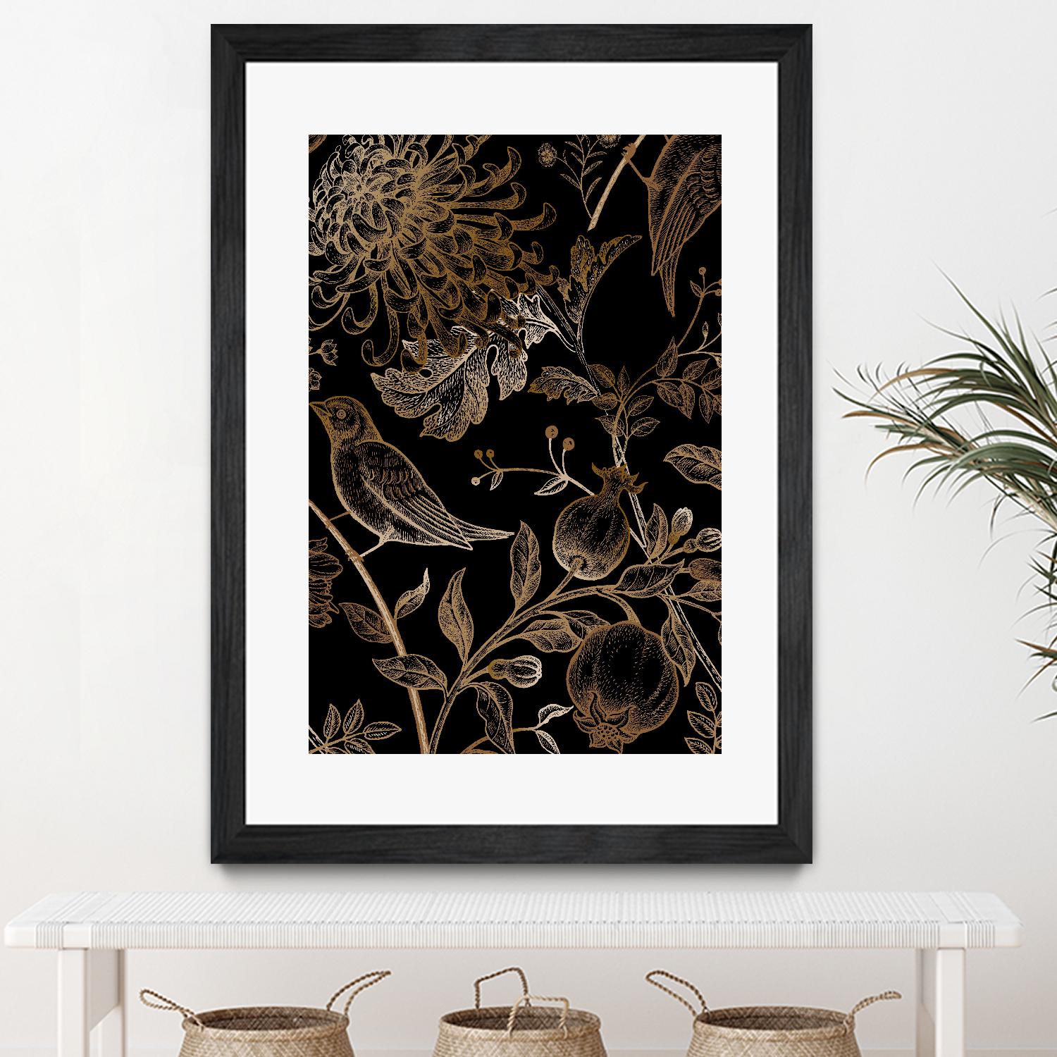 Nordic Victorian I by Incado on GIANT ART - multicolor floral/still life; design/type