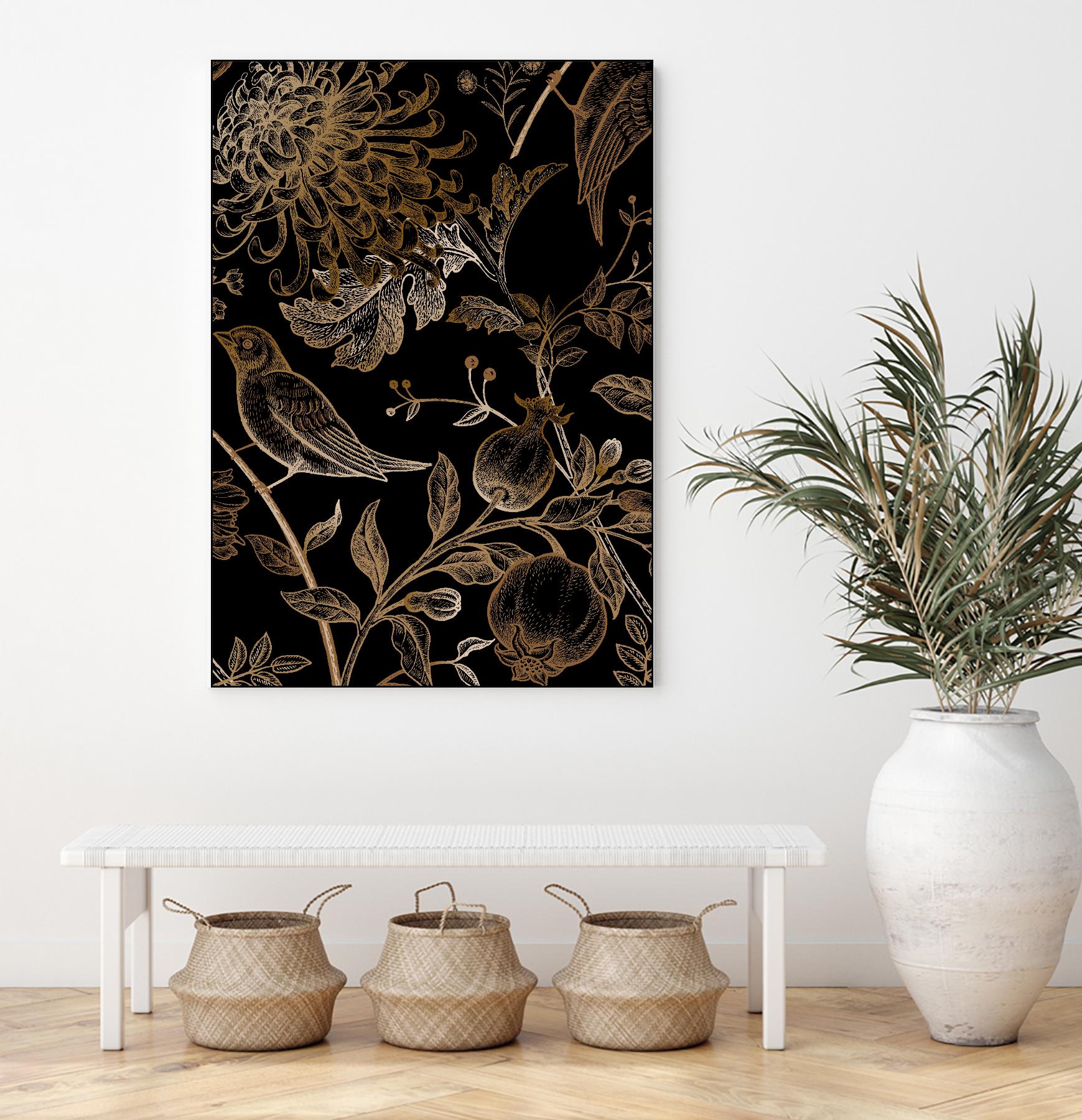 Nordic Victorian I by Incado on GIANT ART - multicolor floral/still life; design/type