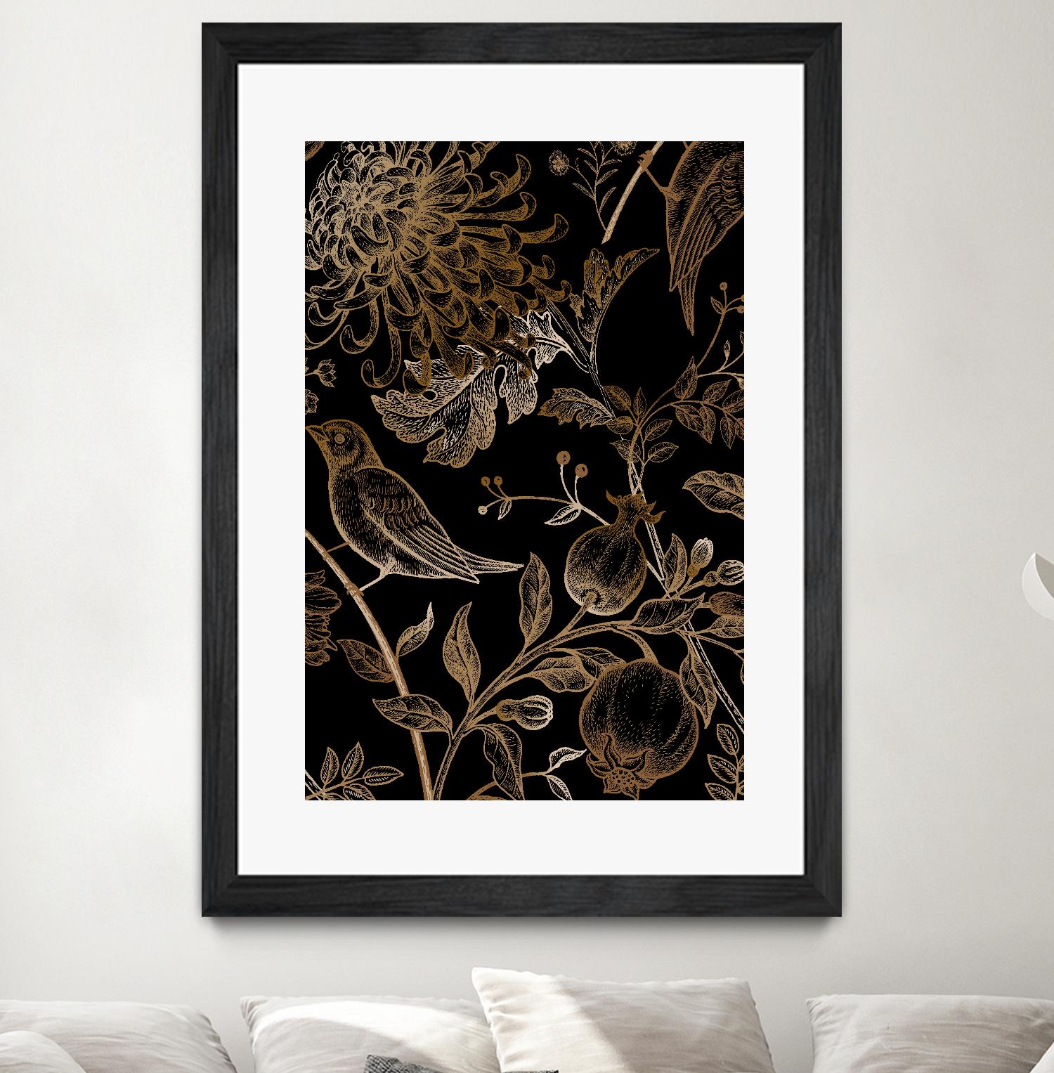 Nordic Victorian I by Incado on GIANT ART - multicolor floral/still life; design/type