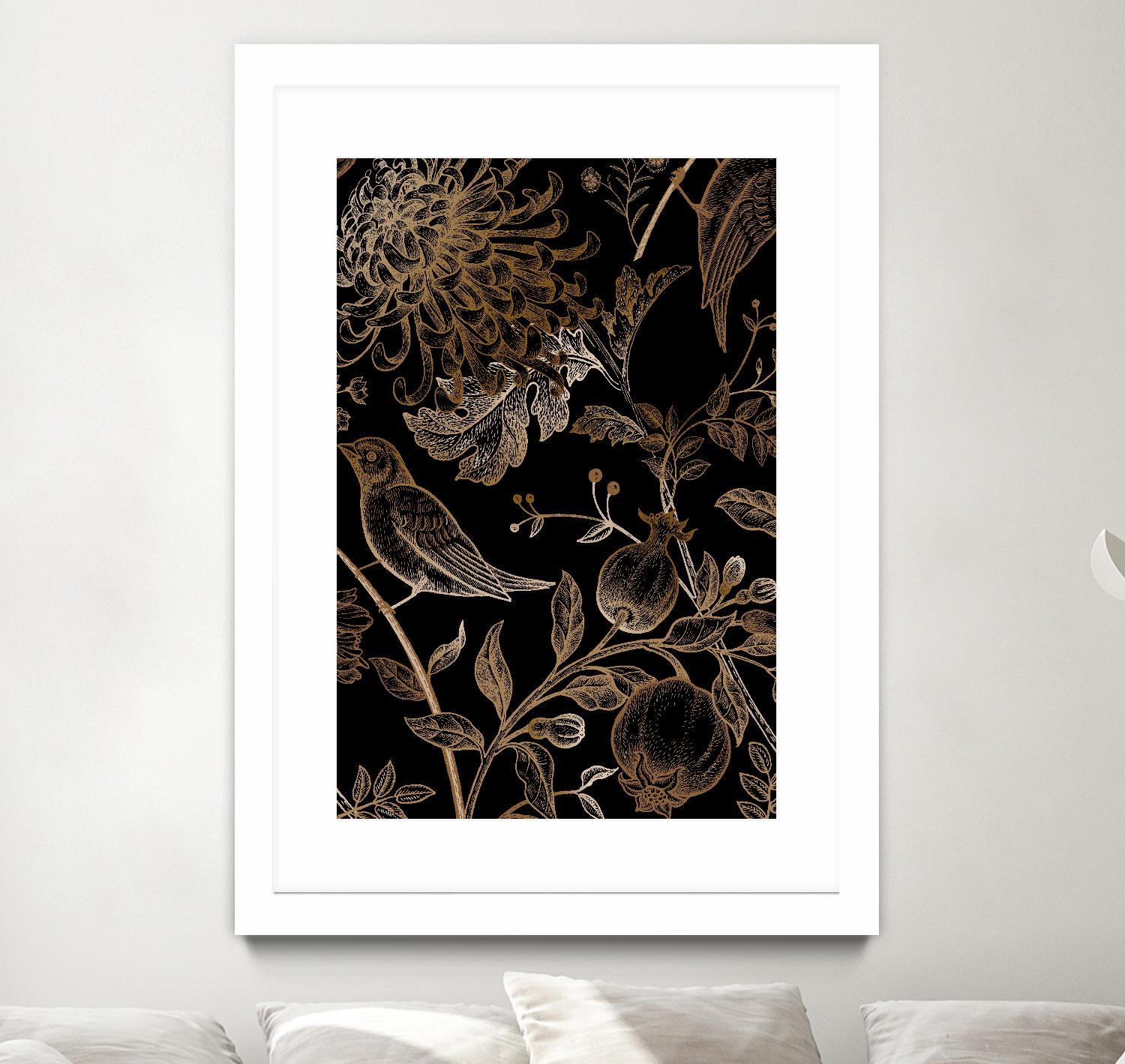 Nordic Victorian I by Incado on GIANT ART - multicolor floral/still life; design/type