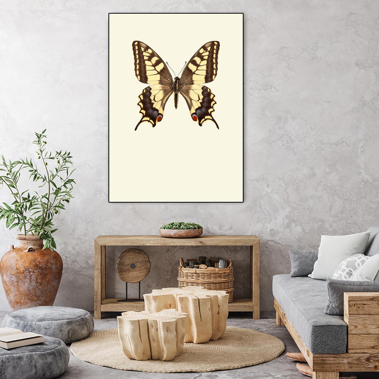 Papilio machaon by Incado on GIANT ART - multicolor animals; floral/still life