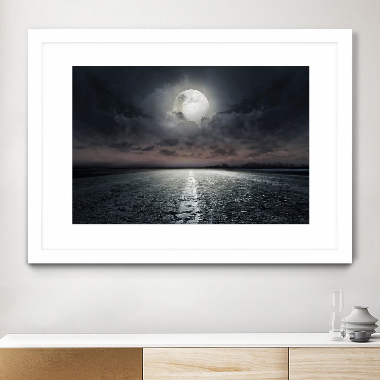 Moon by PhotoINC Studio on GIANT ART - multicolor photography; landscapes