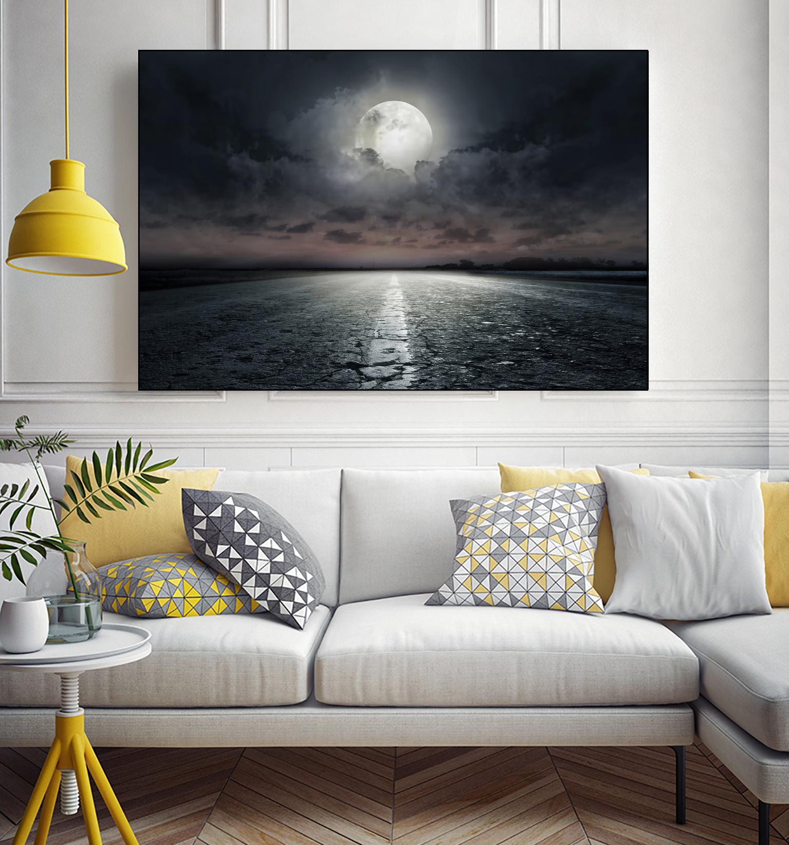 Moon by PhotoINC Studio on GIANT ART - multicolor photography; landscapes