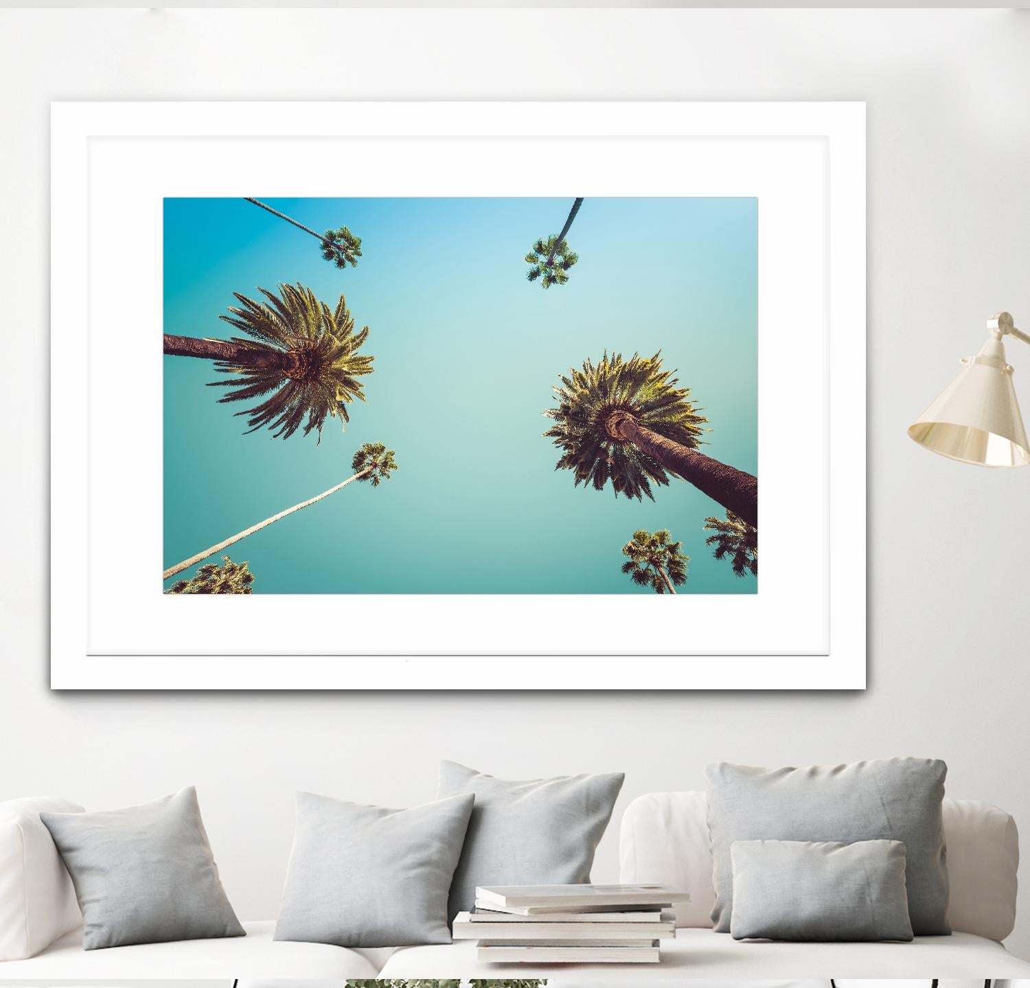 Palms by PhotoINC Studio on GIANT ART - multicolor photography; landscapes