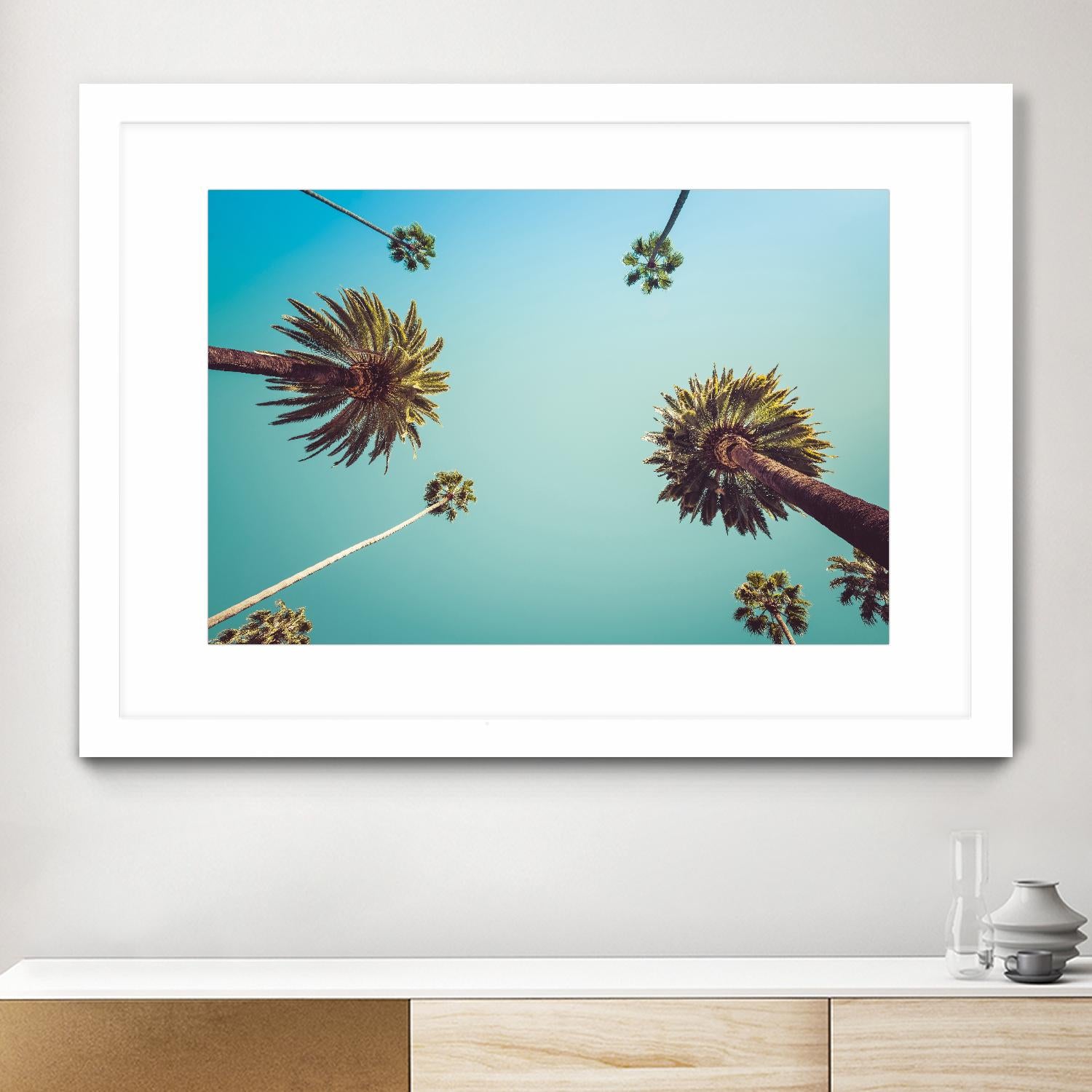 Palms by PhotoINC Studio on GIANT ART - multicolor photography; landscapes