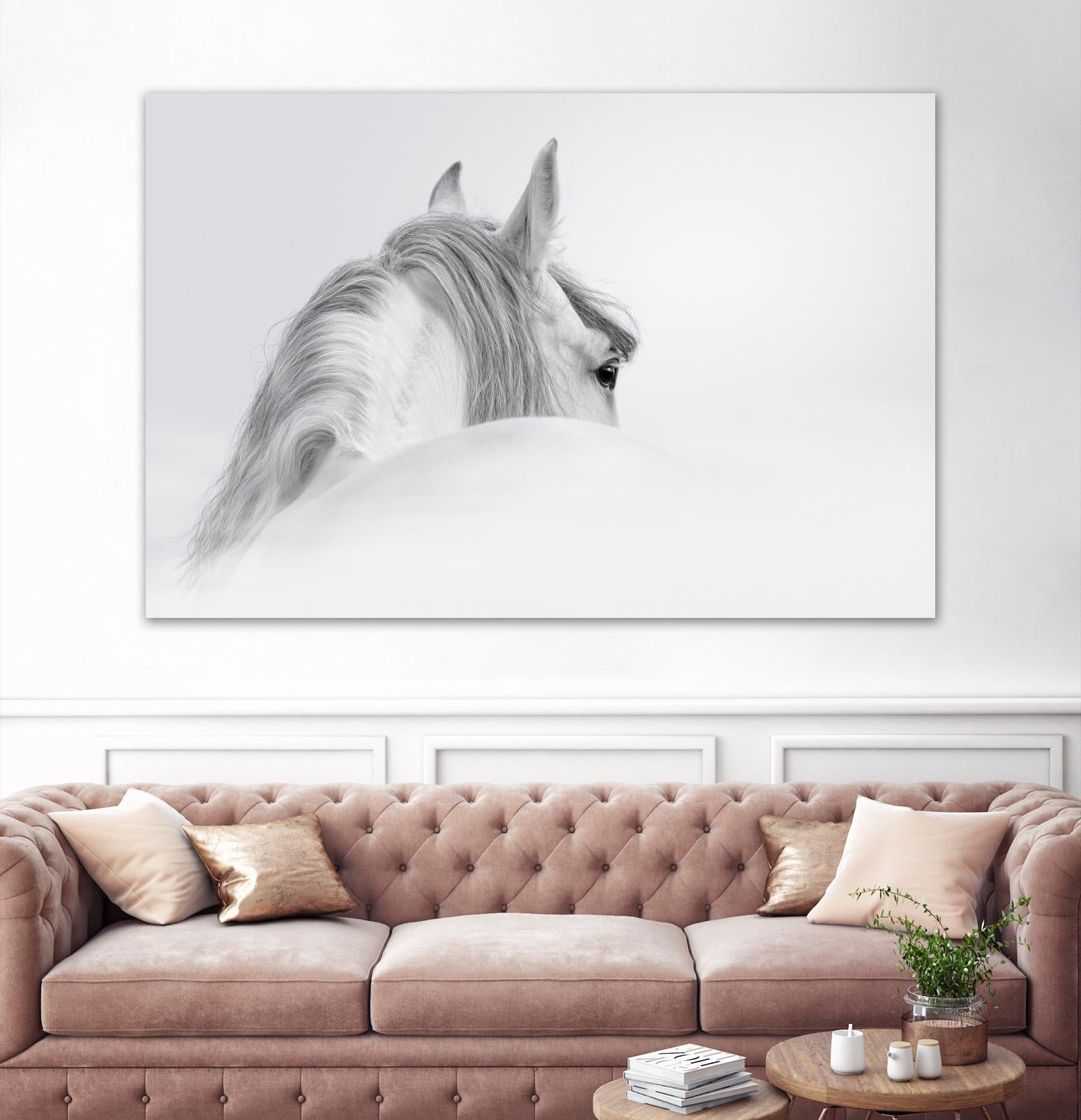 White Horse by PhotoINC Studio on GIANT ART - multicolor animals