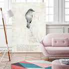 Bird is sweet by TypeLike on GIANT ART - multicolor animals