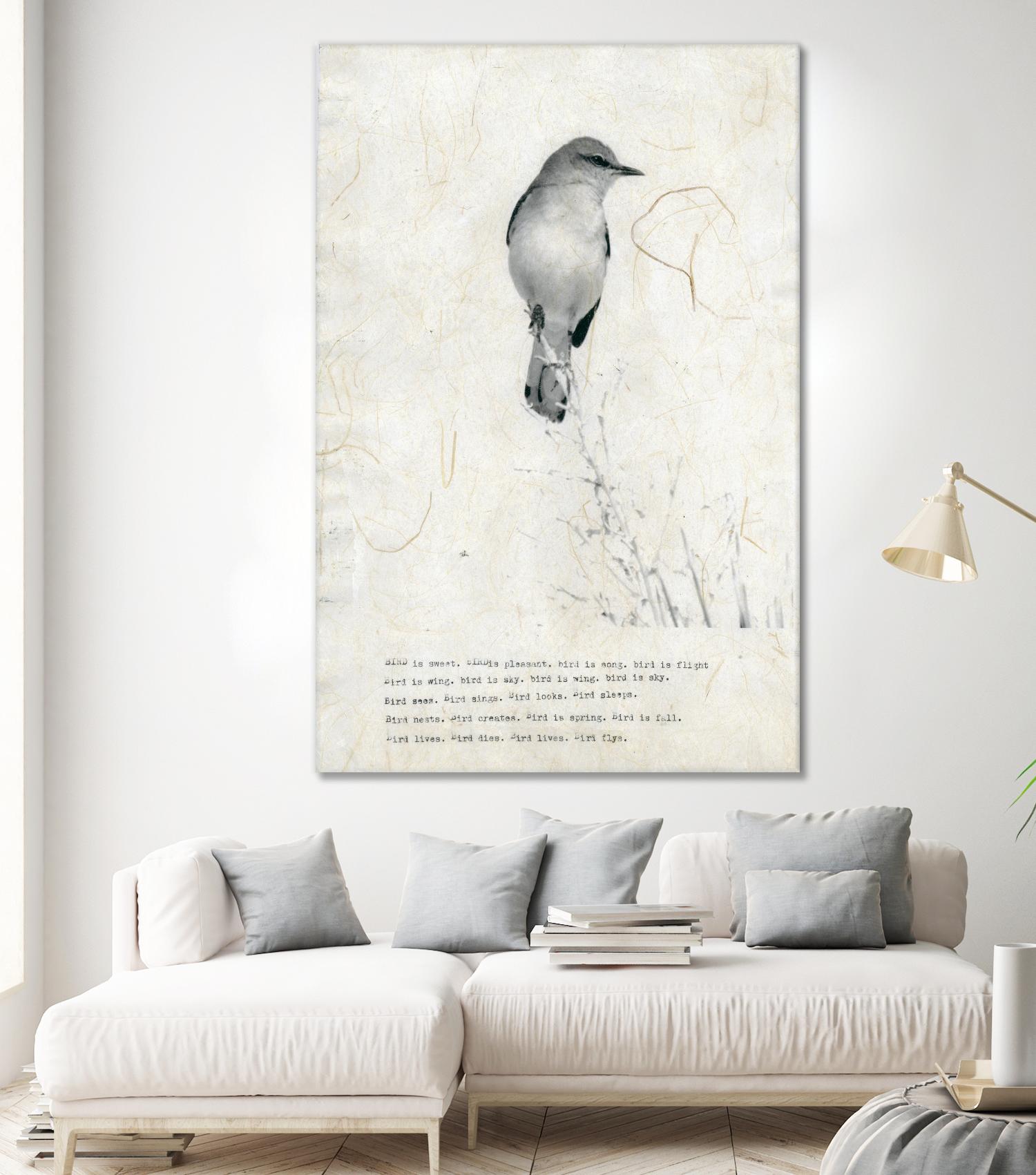 Bird is sweet by TypeLike on GIANT ART - multicolor animals