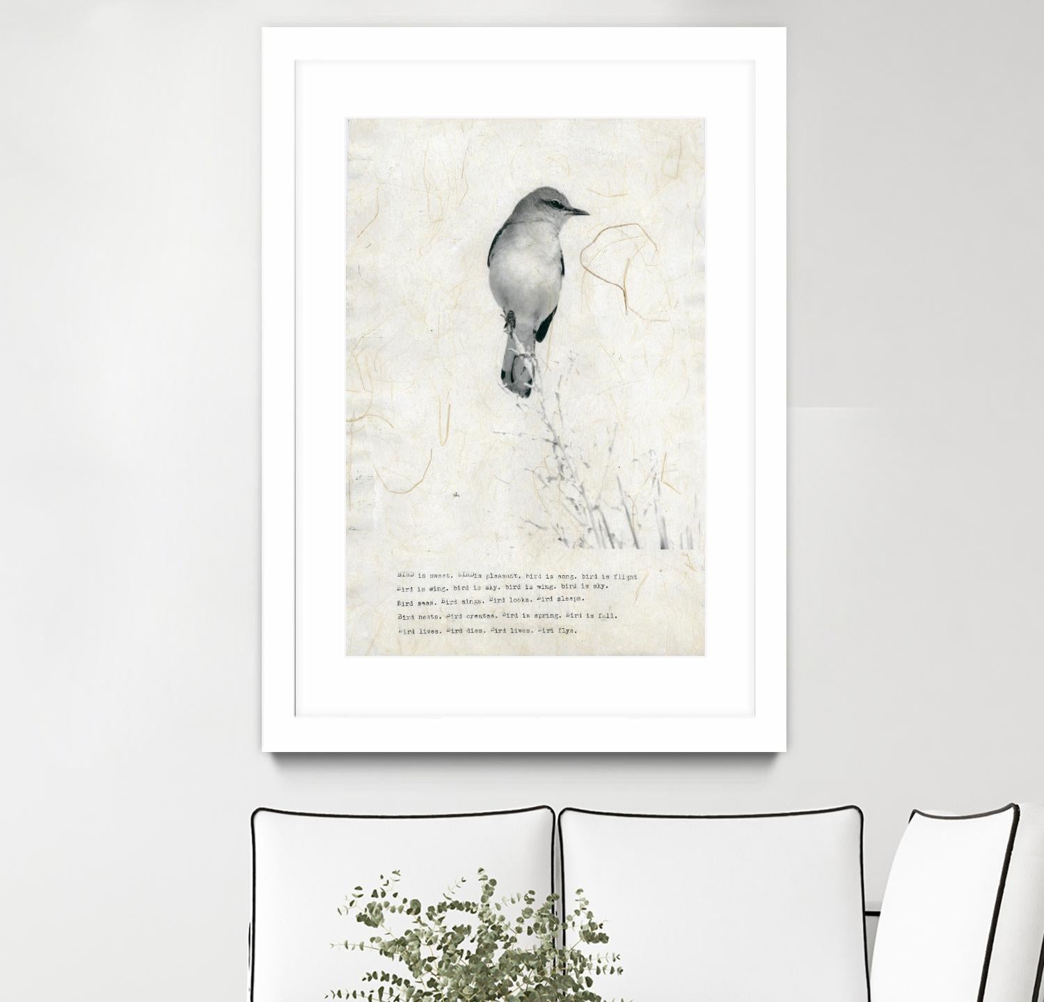 Bird is sweet by TypeLike on GIANT ART - multicolor animals