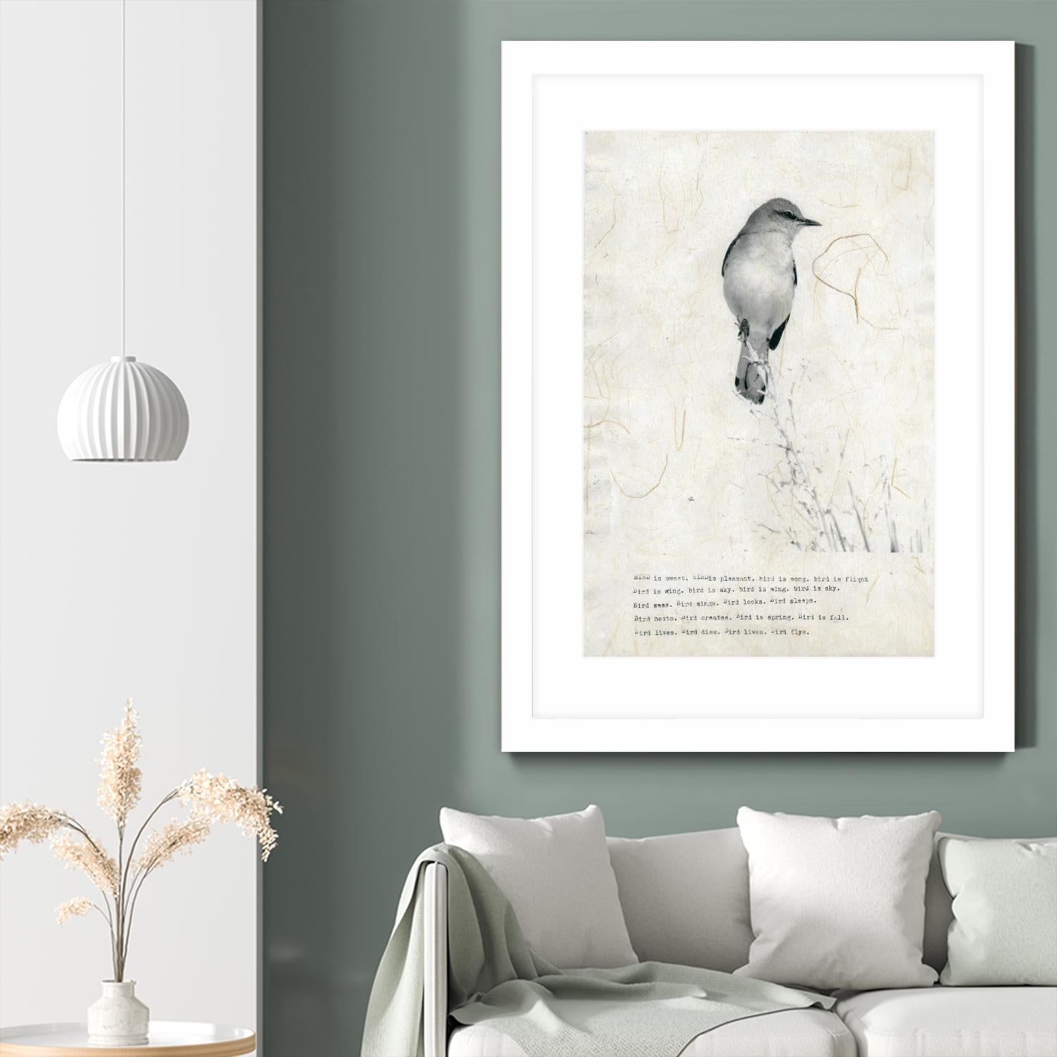 Bird is sweet by TypeLike on GIANT ART - multicolor animals