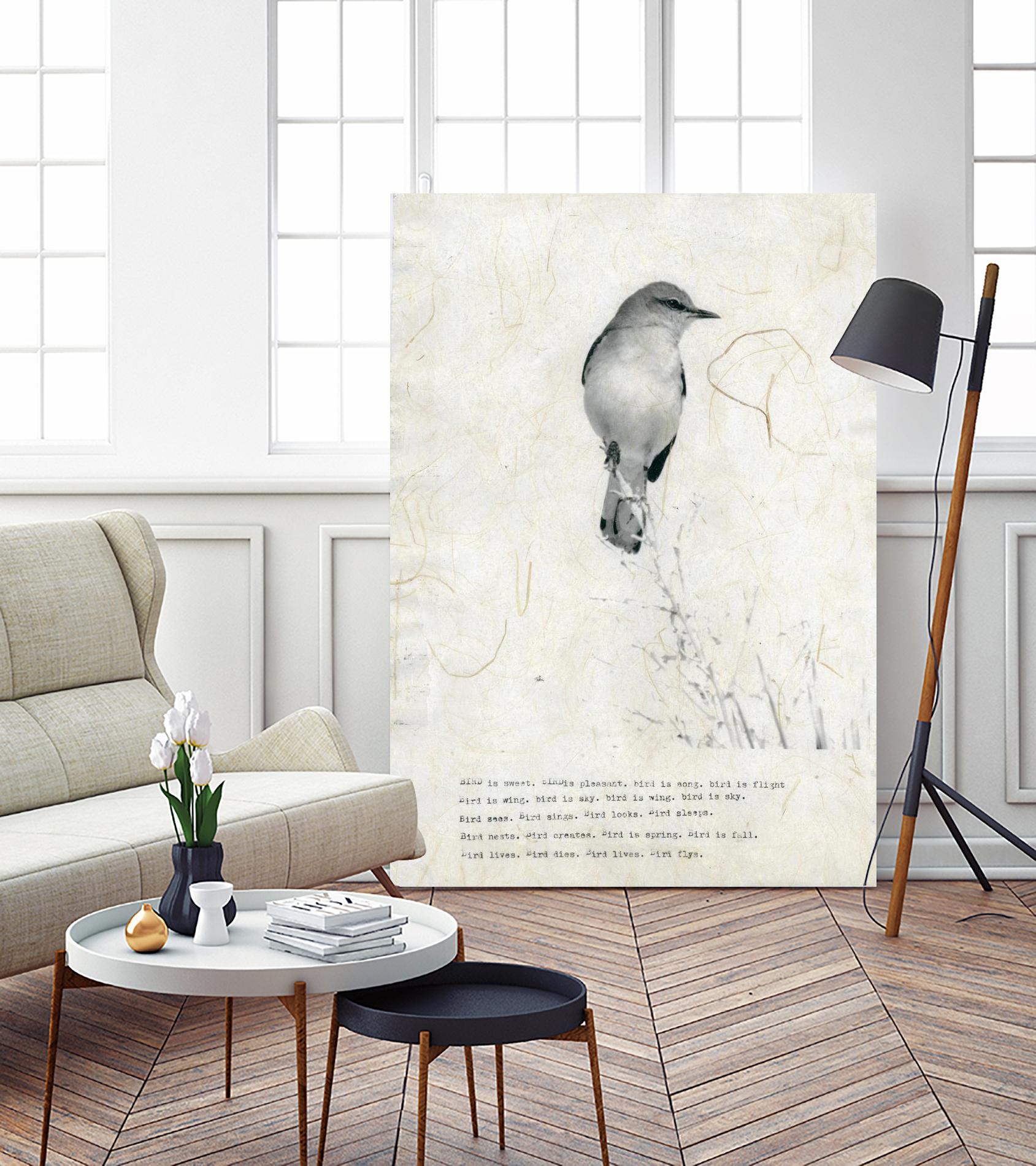 Bird is sweet by TypeLike on GIANT ART - multicolor animals