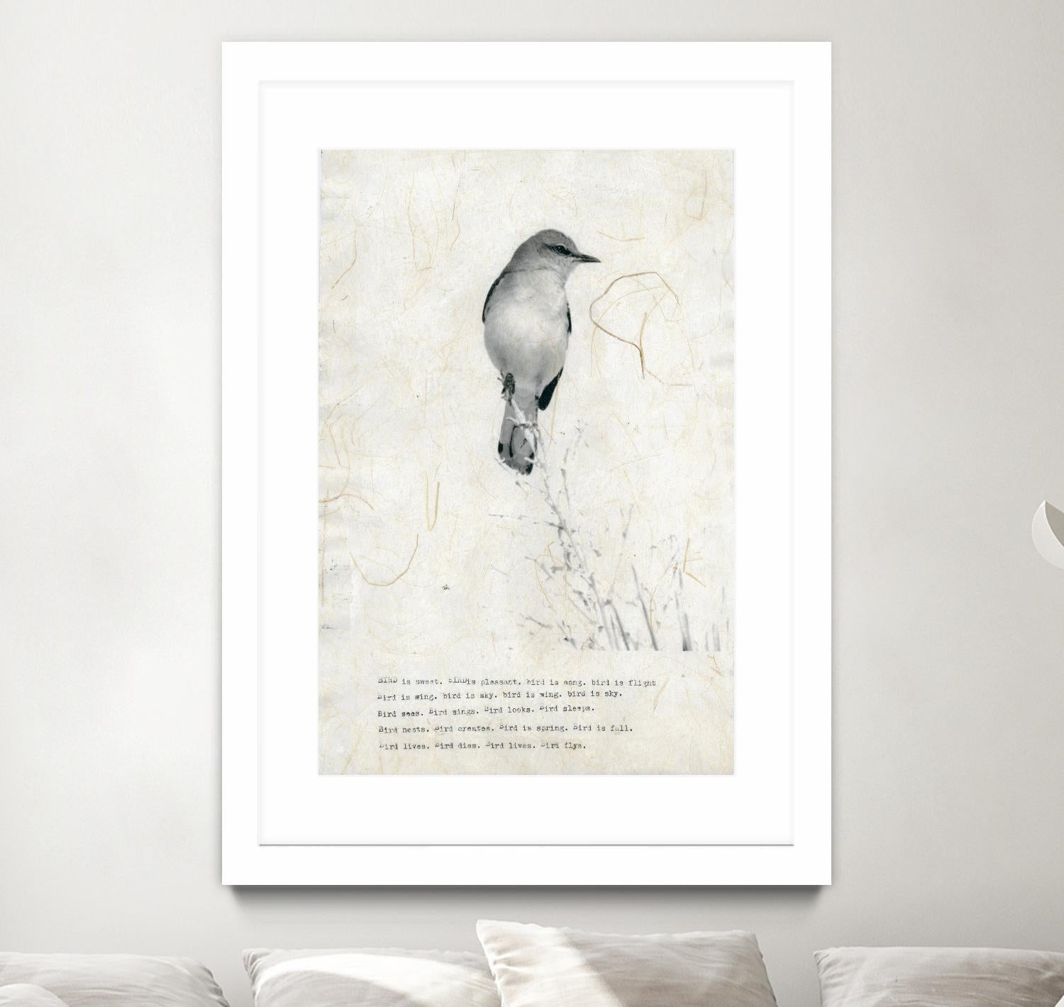 Bird is sweet by TypeLike on GIANT ART - multicolor animals