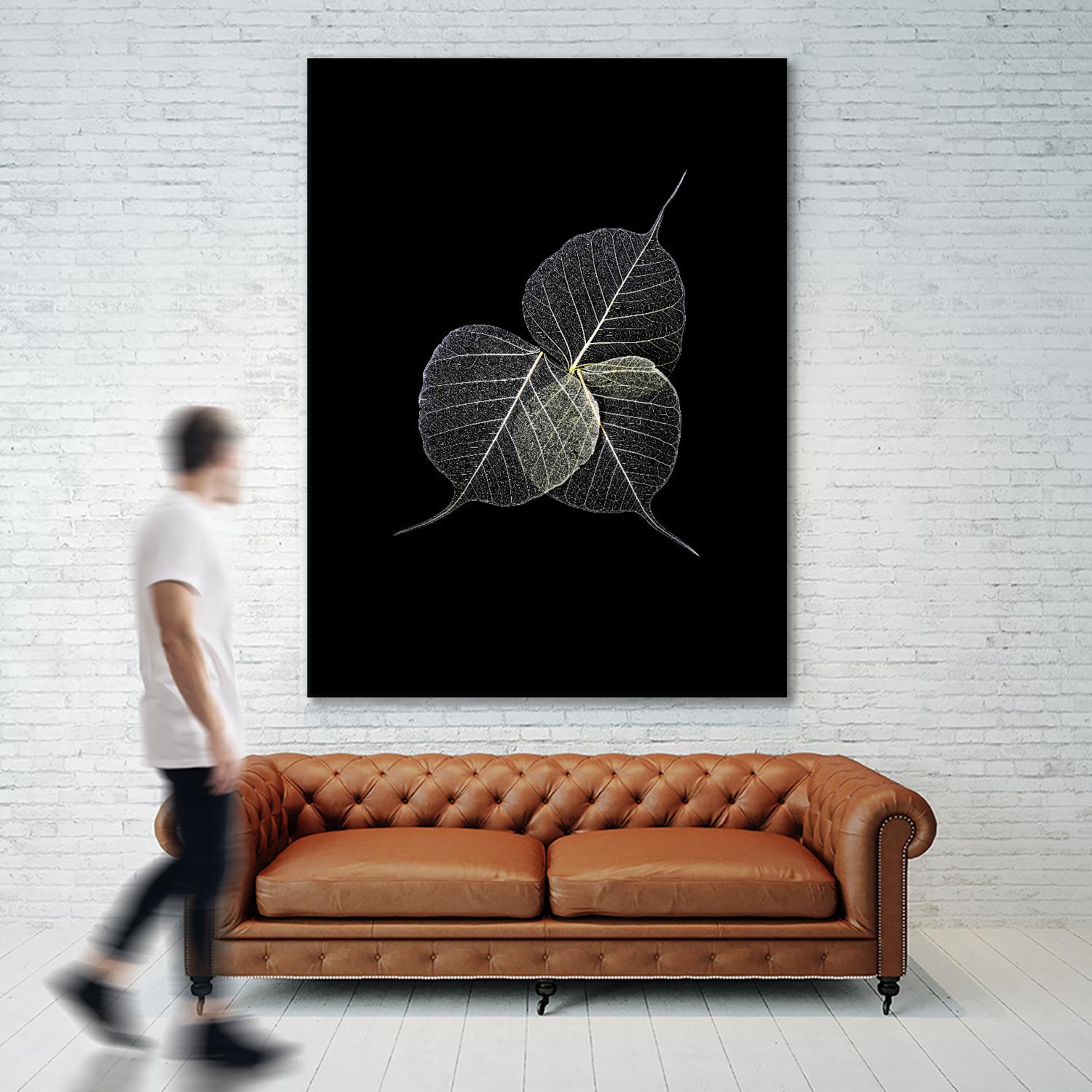 Dark Leaves by Incado on GIANT ART - multicolor photography; floral/still life