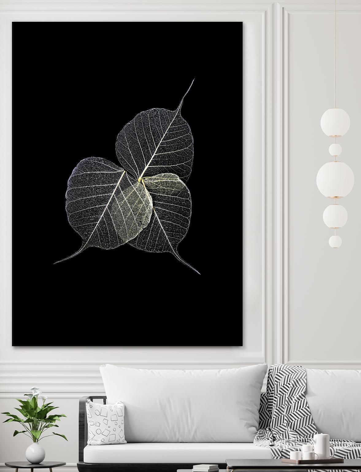 Dark Leaves by Incado on GIANT ART - multicolor photography; floral/still life
