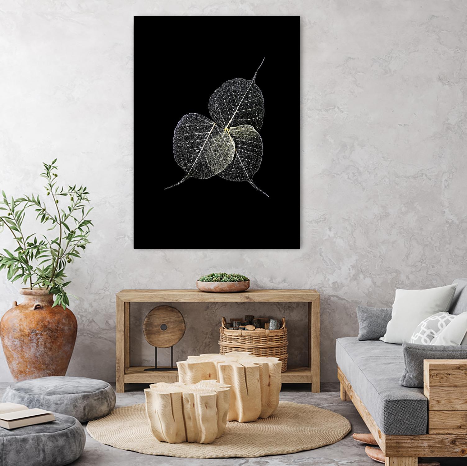 Dark Leaves by Incado on GIANT ART - multicolor photography; floral/still life
