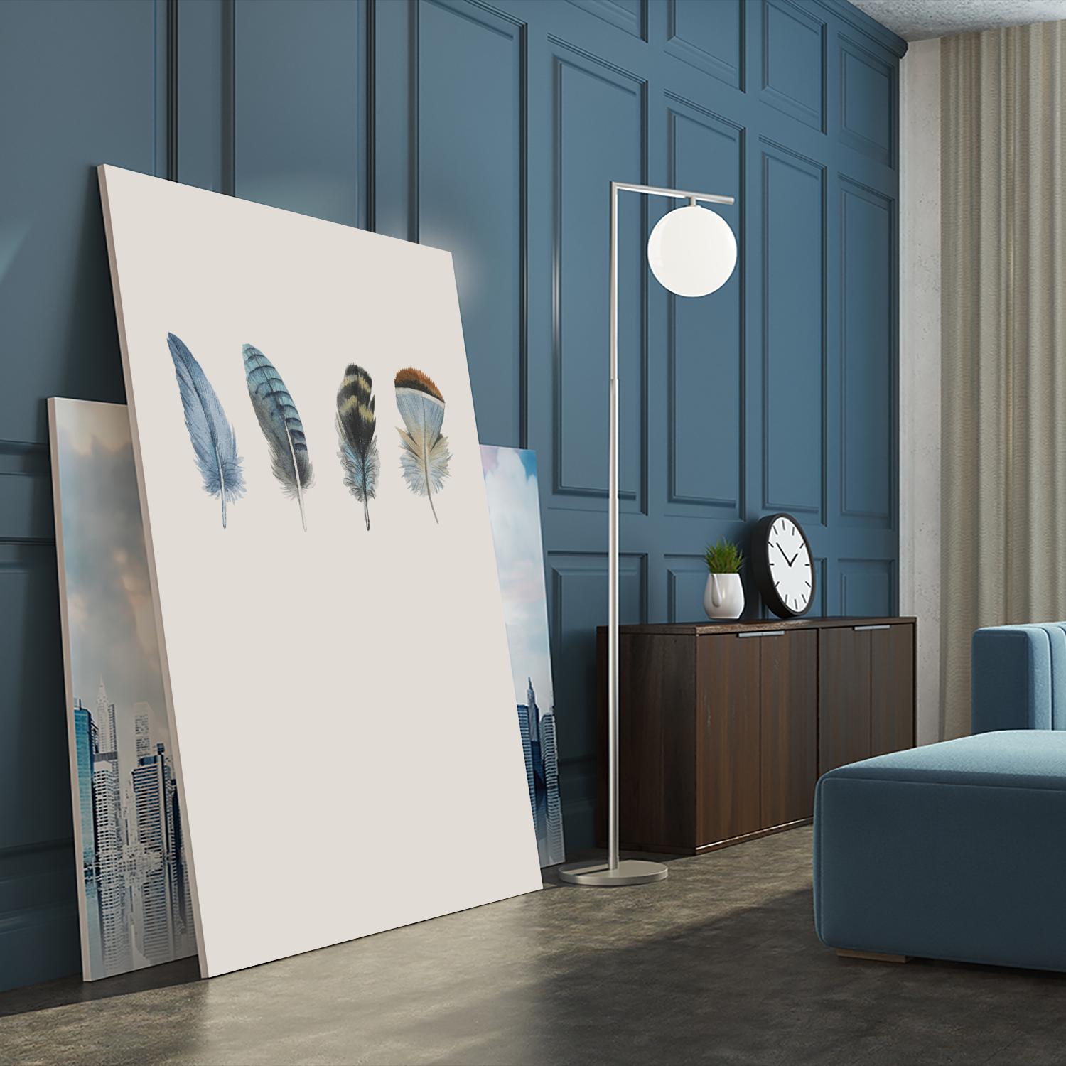 Feather 11 by Incado on GIANT ART - multicolor floral/still life