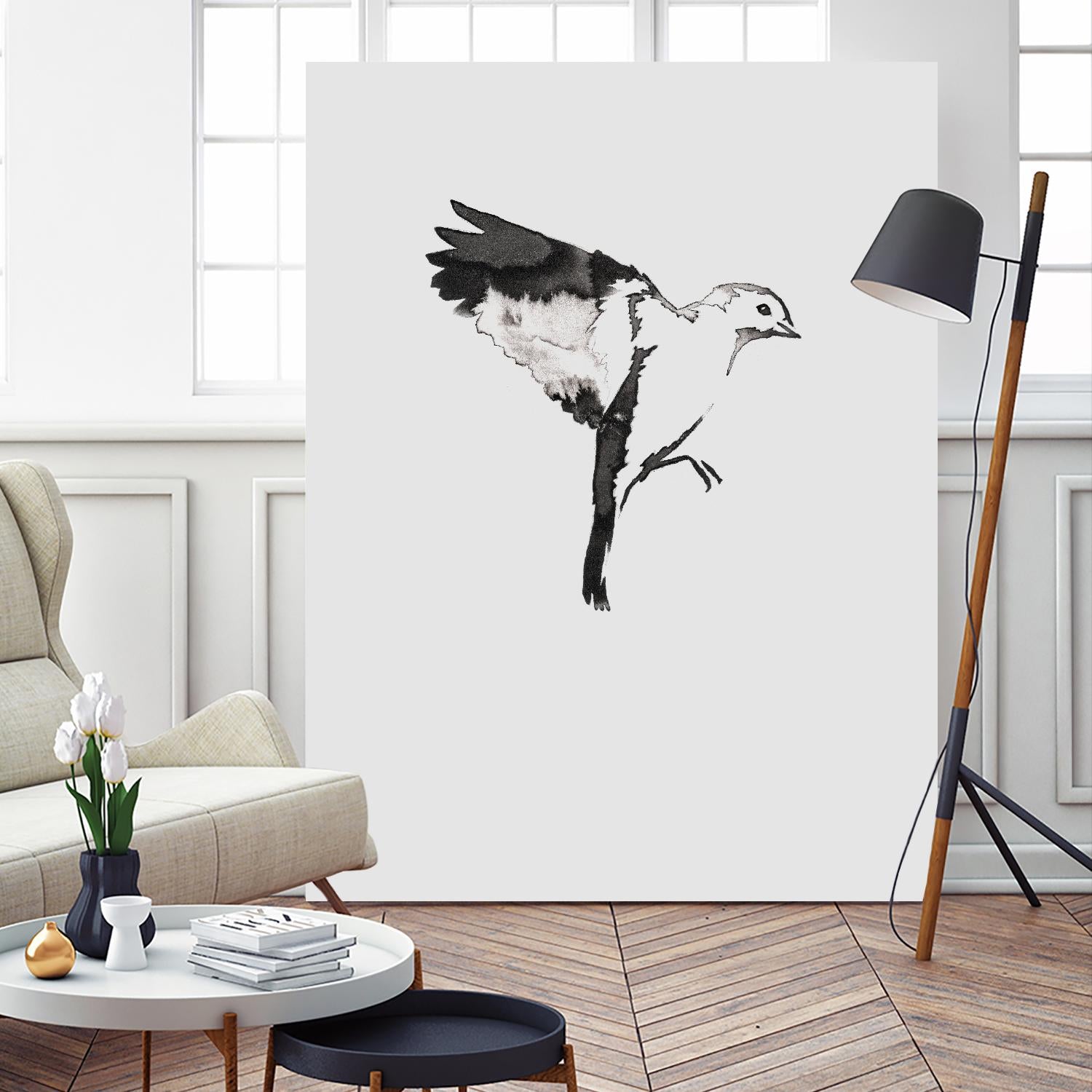 Flying Bird I by Incado on GIANT ART - multicolor animals