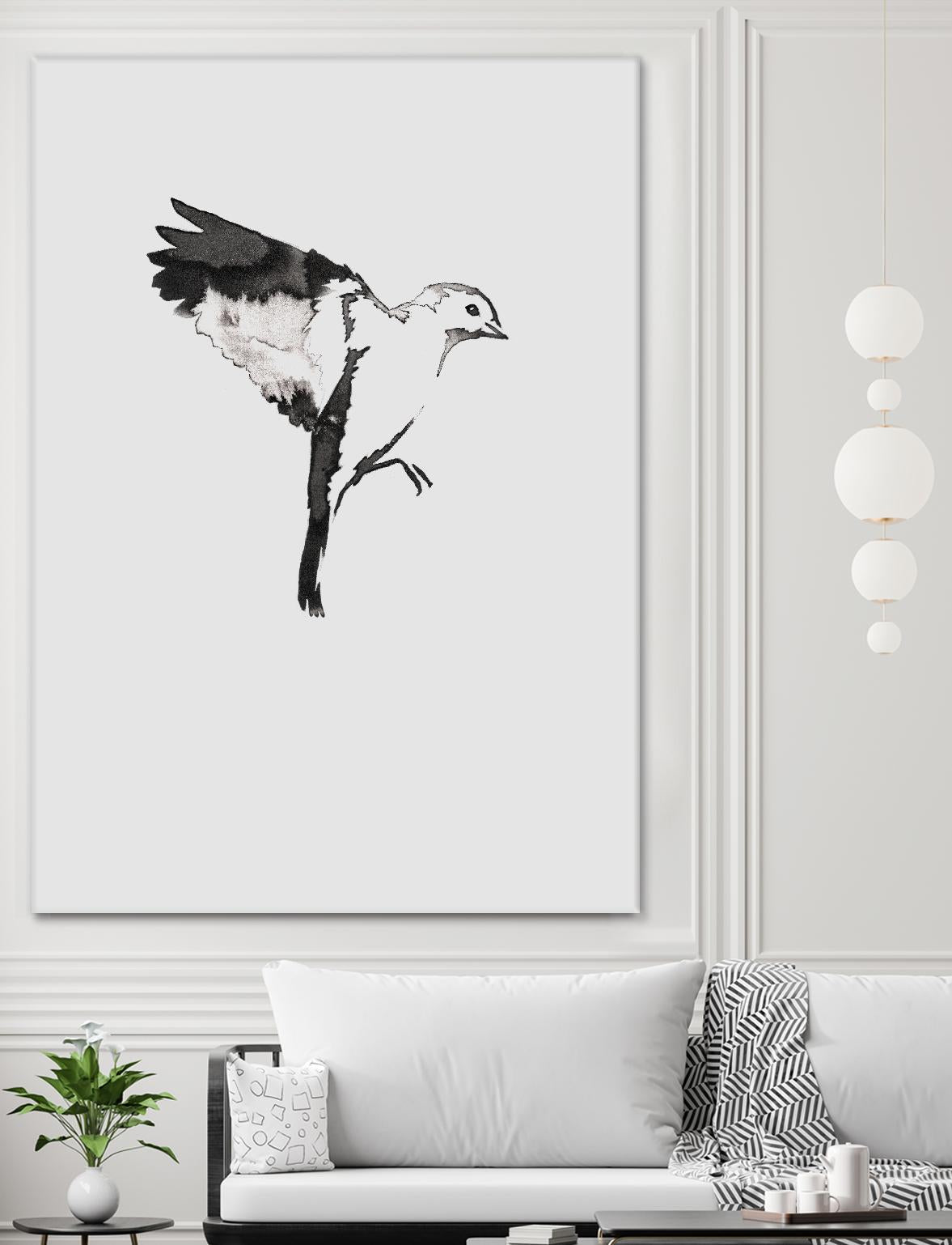 Flying Bird I by Incado on GIANT ART - multicolor animals