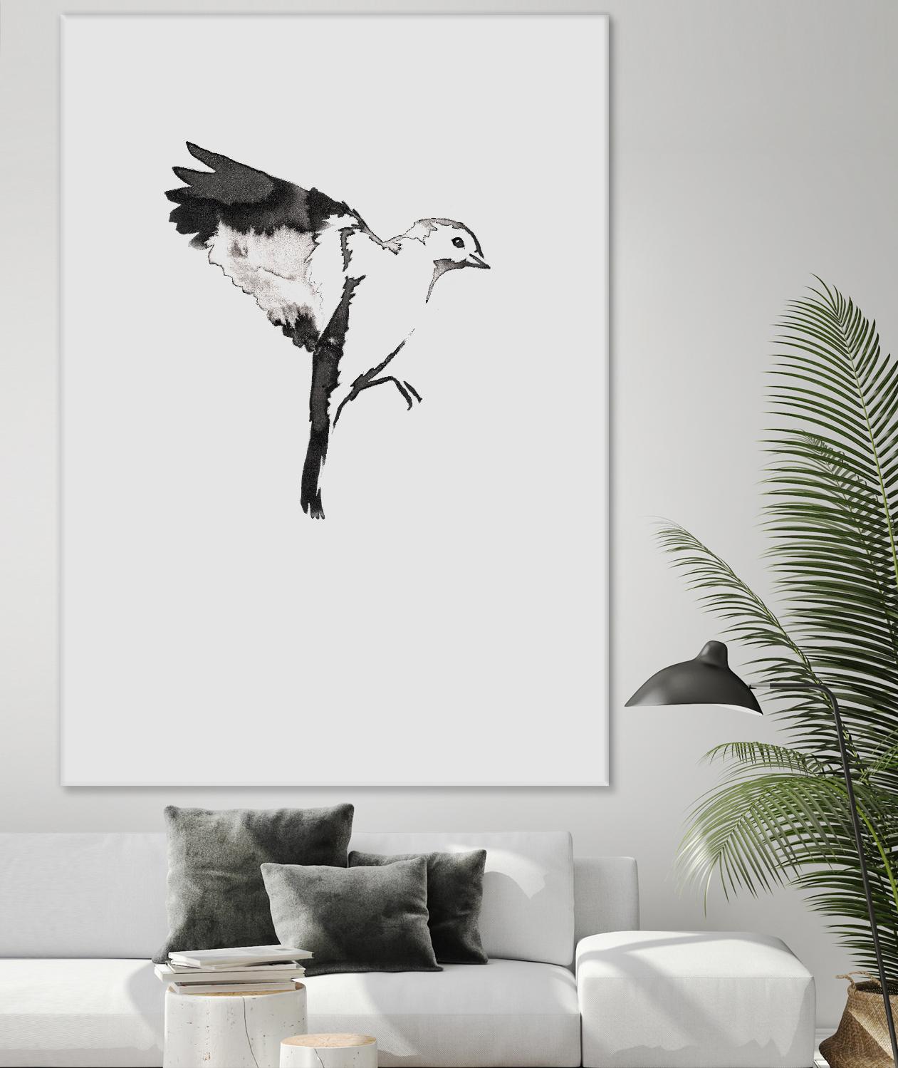 Flying Bird I by Incado on GIANT ART - multicolor animals