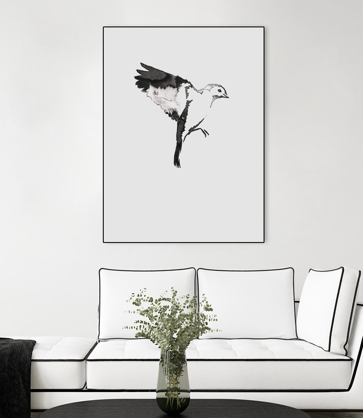 Flying Bird I by Incado on GIANT ART - multicolor animals