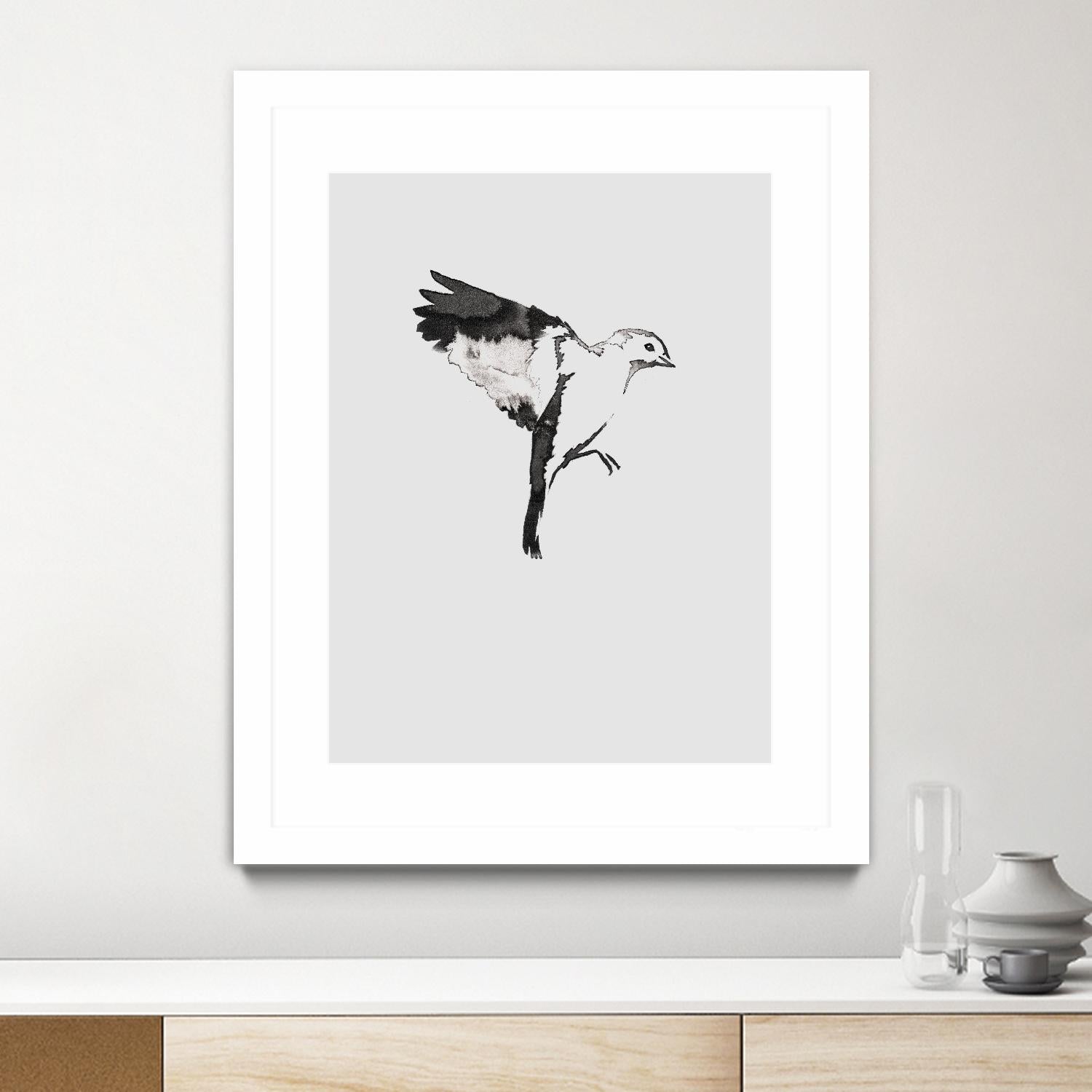 Flying Bird I by Incado on GIANT ART - multicolor animals