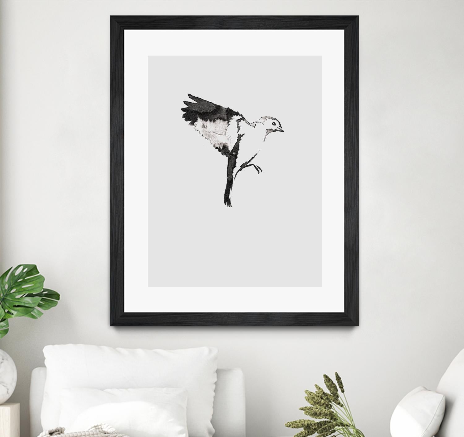 Flying Bird I by Incado on GIANT ART - multicolor animals