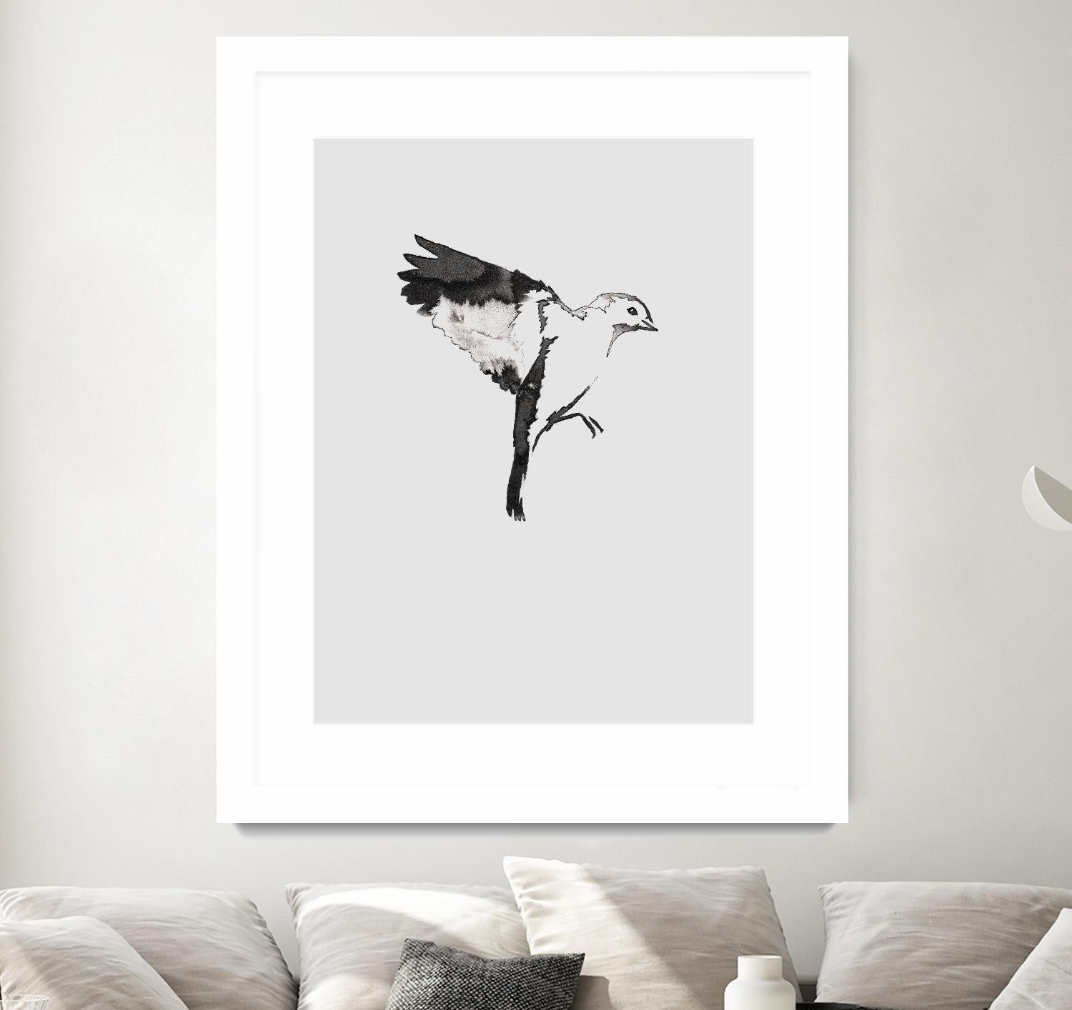 Flying Bird I by Incado on GIANT ART - multicolor animals