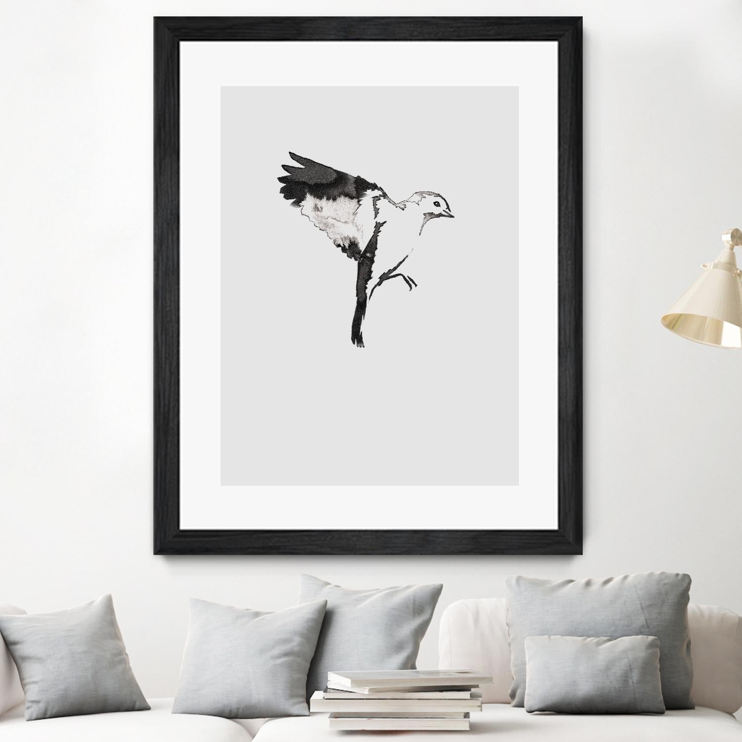 Flying Bird I by Incado on GIANT ART - multicolor animals