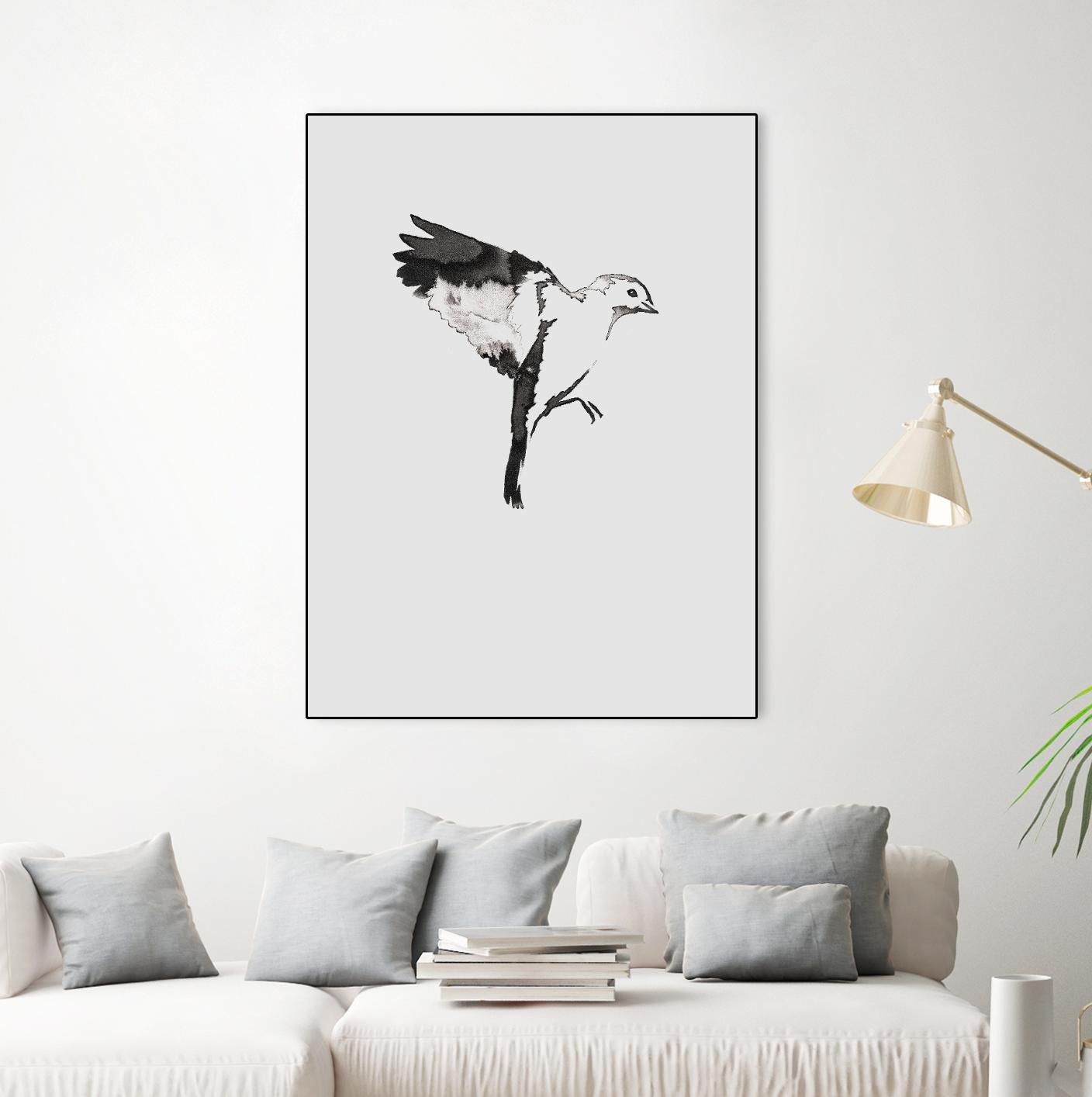 Flying Bird I by Incado on GIANT ART - multicolor animals